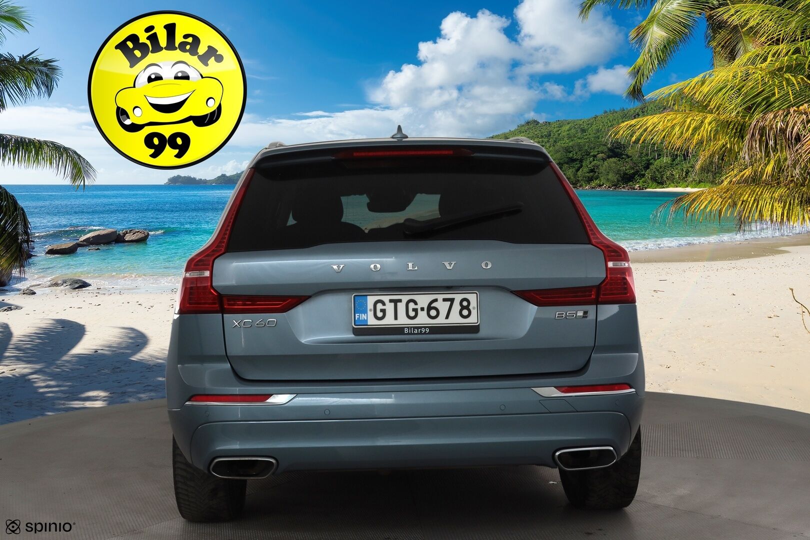 Volvo XC60 2020 B5 AWD MHEV Business Inscription aut * ACC / P.kamera / Full LED / Hierovat muistipenkit / Webasto / Koukku / KeylessGo * - Ilmastoidut nahat / Suomi-auto / Kahdet renkaat aluvanteilla