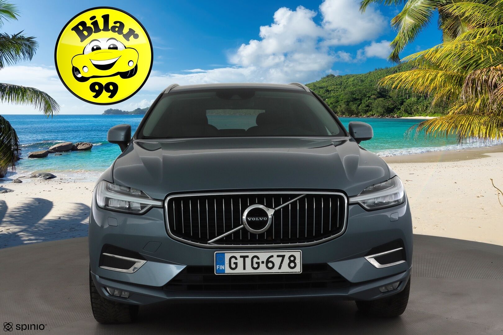 Volvo XC60 2020 B5 AWD MHEV Business Inscription aut * ACC / P.kamera / Full LED / Hierovat muistipenkit / Webasto / Koukku / KeylessGo * - Ilmastoidut nahat / Suomi-auto / Kahdet renkaat aluvanteilla