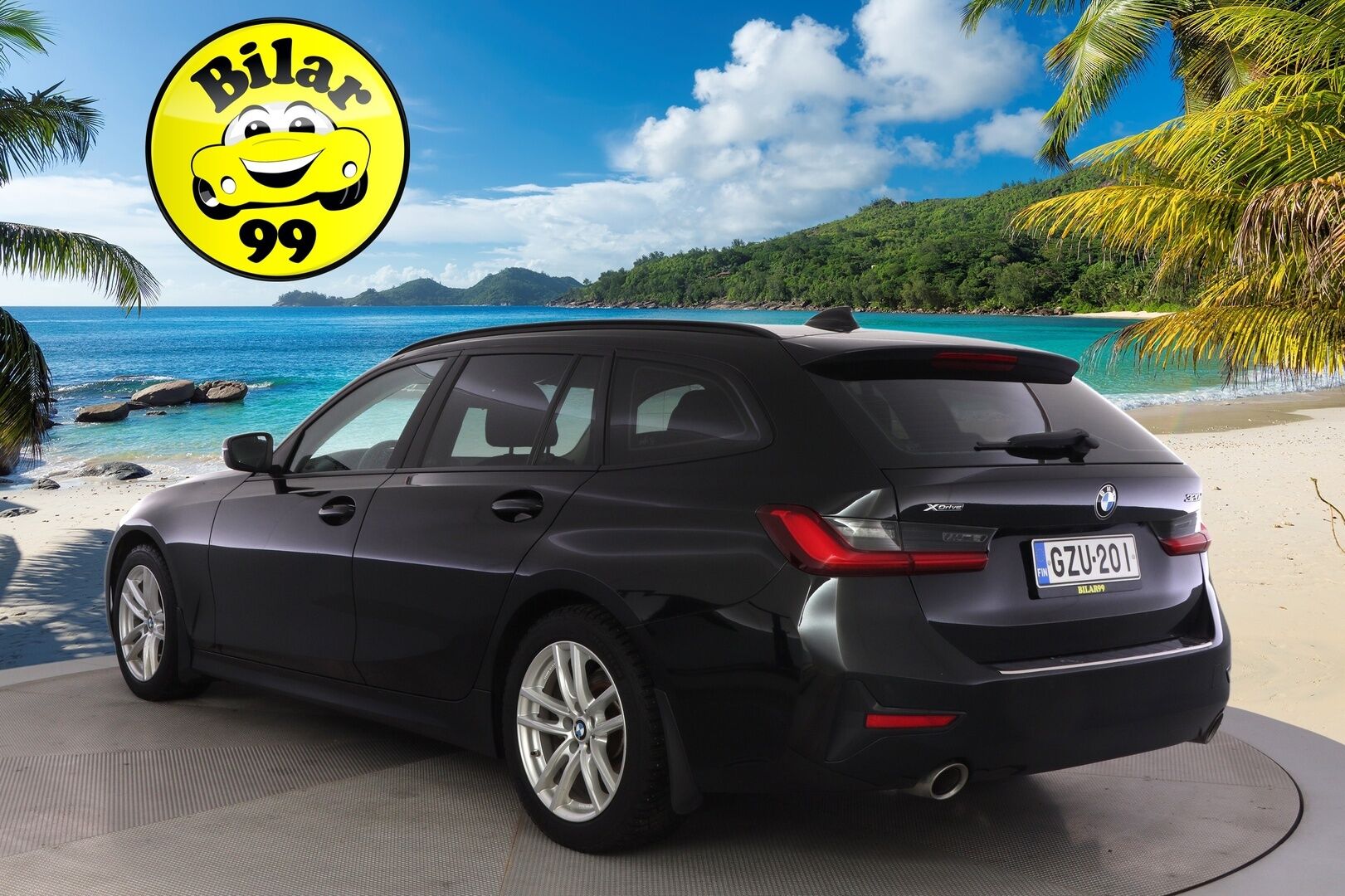 BMW 320 2021 G21 Touring 320d A xDrive Business MHEV ** Suomi-auto / Vetokoukku / Display Key / P.Tutkat / LED ** - 2-omisteinen / 2x vanteet