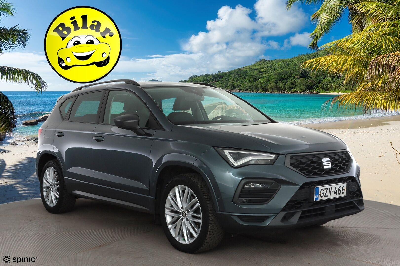 Seat Ateca 2021 2.0 TDI 150 4DRIVE FR Business DSG - | ACC | Kaistavahti | P.kamera | Koukku | Digimittaristo | LED | Navi | Keyless | Webasto | Kahdet renkaat | 1.om Suomi-auto | Huoltokirja |