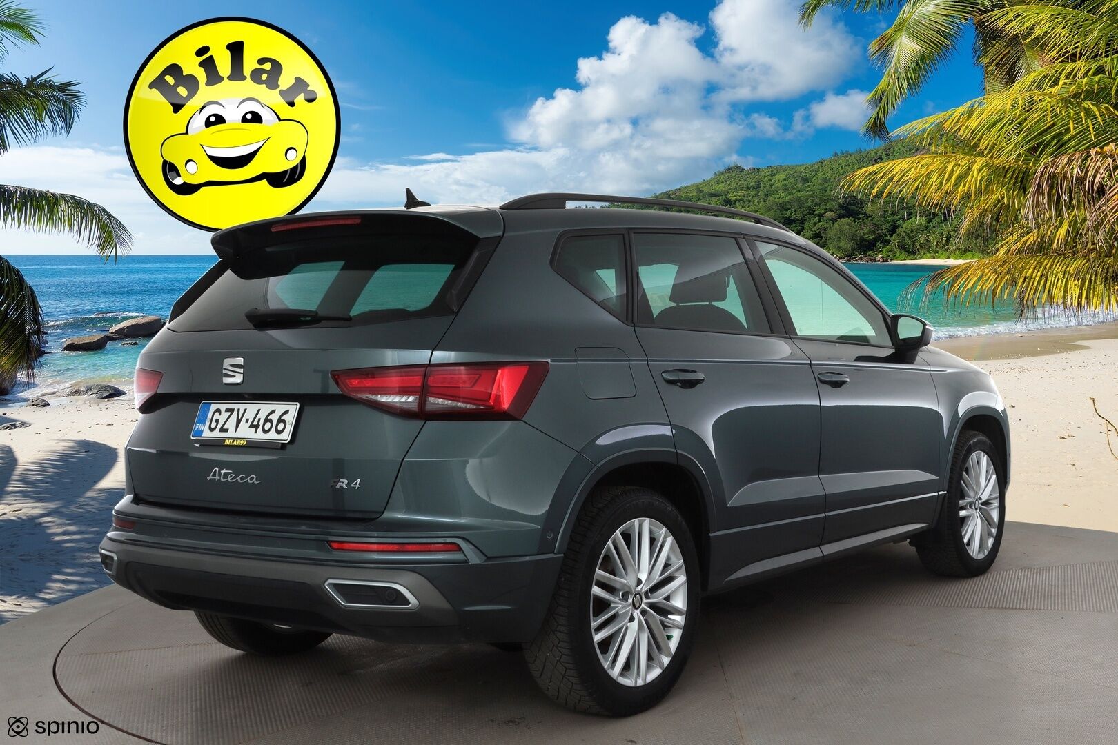 Seat Ateca 2021 2.0 TDI 150 4DRIVE FR Business DSG - | ACC | Kaistavahti | P.kamera | Koukku | Digimittaristo | LED | Navi | Keyless | Webasto | Kahdet renkaat | 1.om Suomi-auto | Huoltokirja |