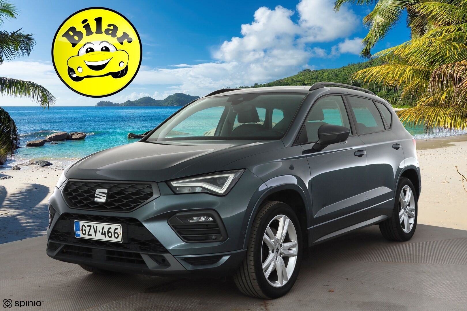 Seat Ateca 2021 2.0 TDI 150 4DRIVE FR Business DSG - | ACC | Kaistavahti | P.kamera | Koukku | Digimittaristo | LED | Navi | Keyless | Webasto | Kahdet renkaat | 1.om Suomi-auto | Huoltokirja |