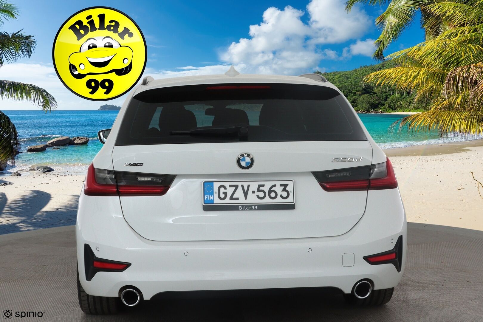 BMW 320 2021 G21 Touring 320d A xDrive Business Sport MHEV * Webasto / LED / Navi / Sporttipenkit / Sähköluukku * - Suomi-auto / Kahdet renkaat aluvanteilla / Juuri huollettuna! - HULLU BLACKWEEK KORKOTARJOUS 2,49%