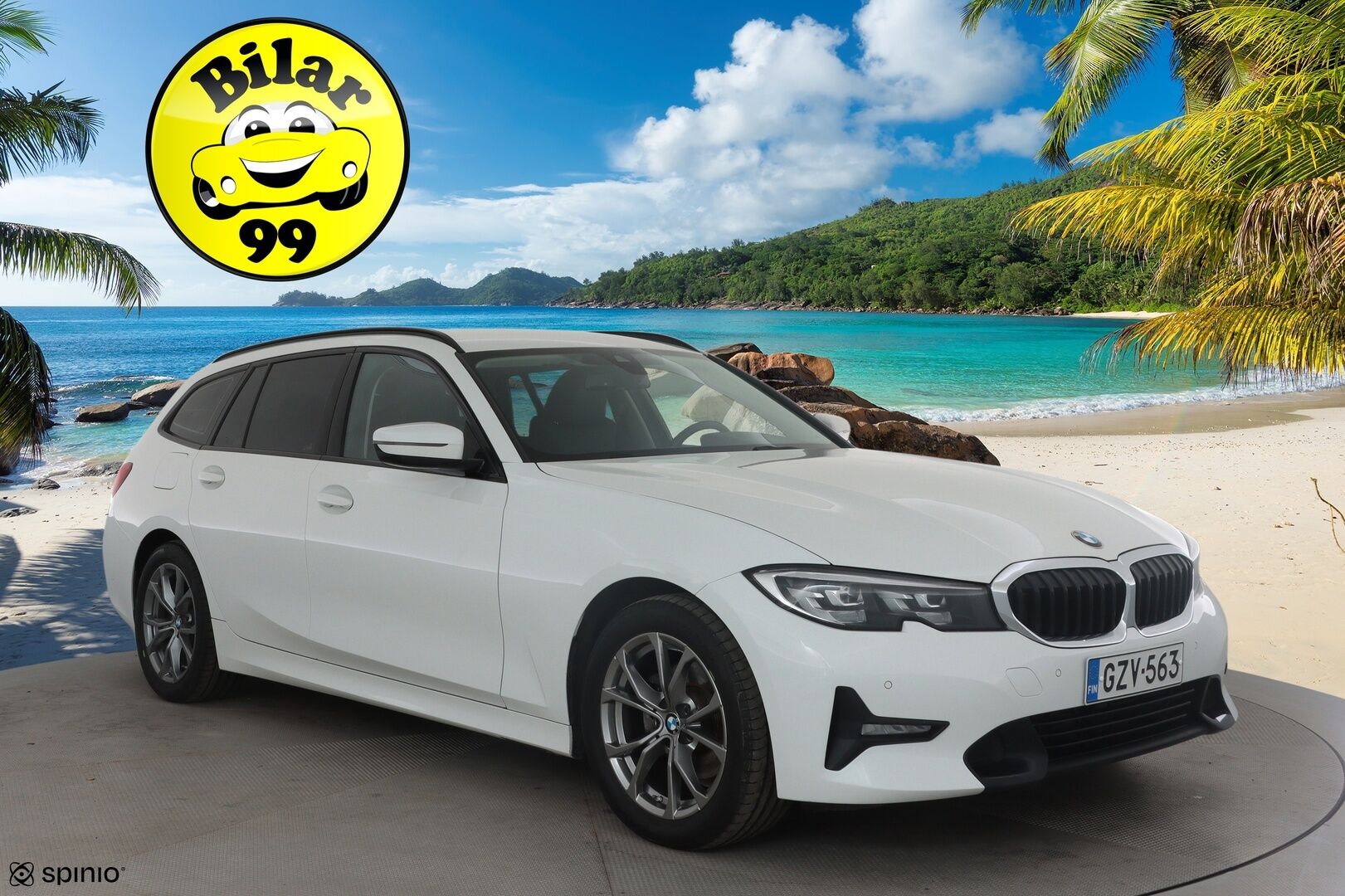 BMW 320 2021 G21 Touring 320d A xDrive Business Sport MHEV *Vakkari / Webasto / LED / Navi / Sporttipenkit / Sähköluukku* - Suomi-auto / Kahdet renkaat aluvanteilla