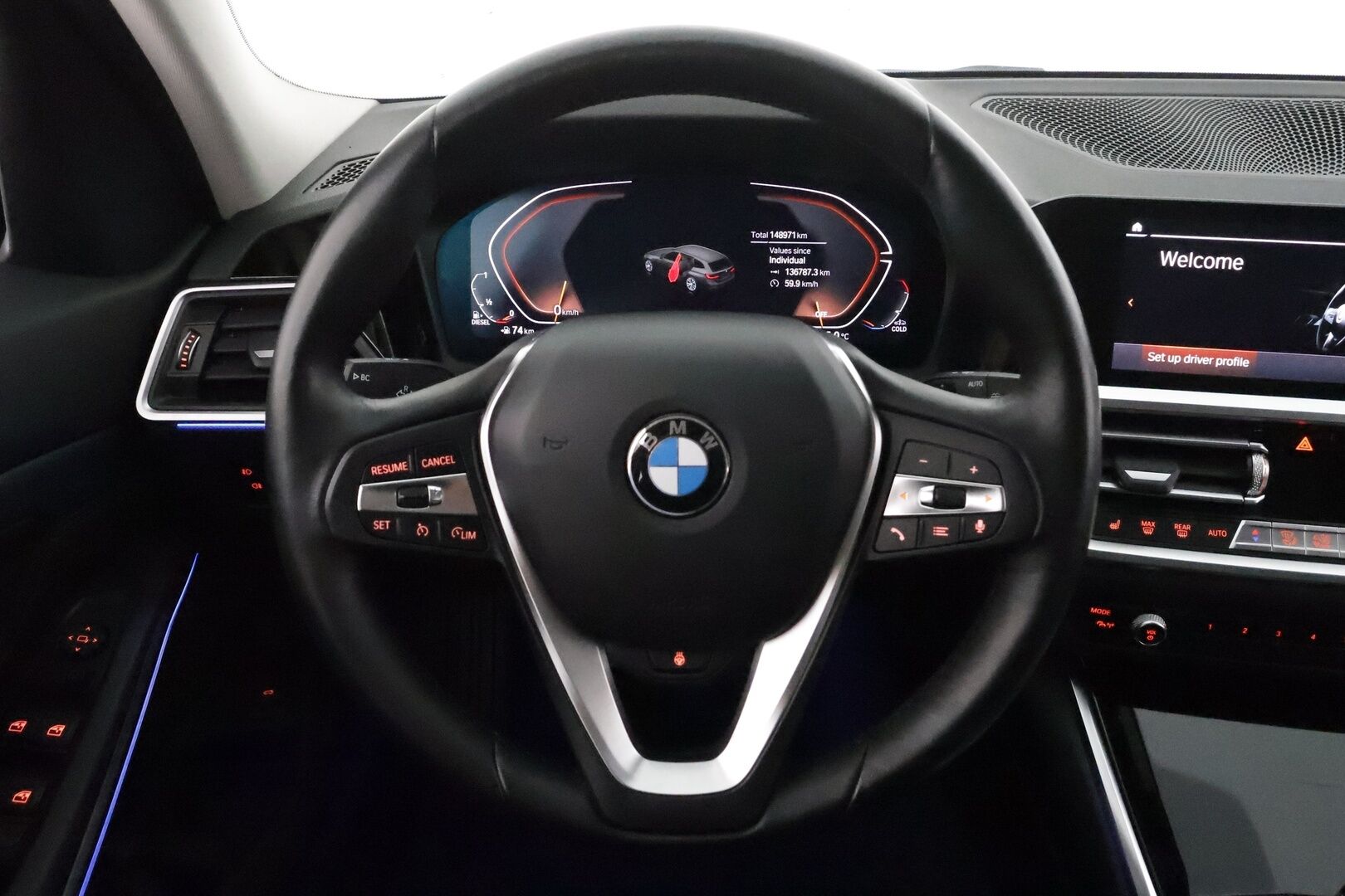 BMW 320 2021 G21 Touring 320d A xDrive Business Sport MHEV *Vakkari / Webasto / LED / Navi / Sporttipenkit / Sähköluukku* - Suomi-auto / Kahdet renkaat aluvanteilla