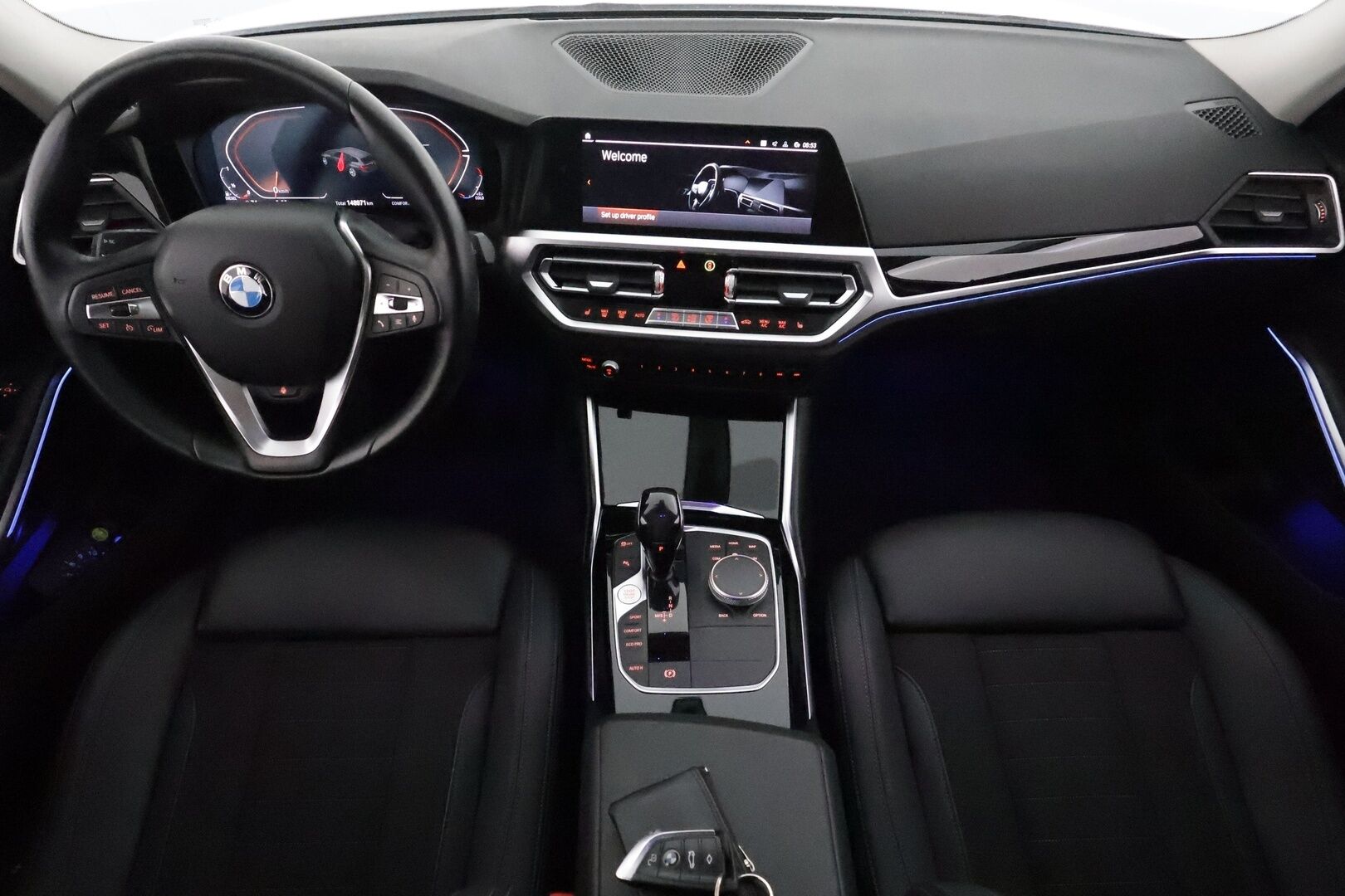 BMW 320 2021 G21 Touring 320d A xDrive Business Sport MHEV * Webasto / LED / Navi / Sporttipenkit / Sähköluukku * - Suomi-auto / Kahdet renkaat aluvanteilla / Juuri huollettuna! - HULLU BLACKWEEK KORKOTARJOUS 2,49%