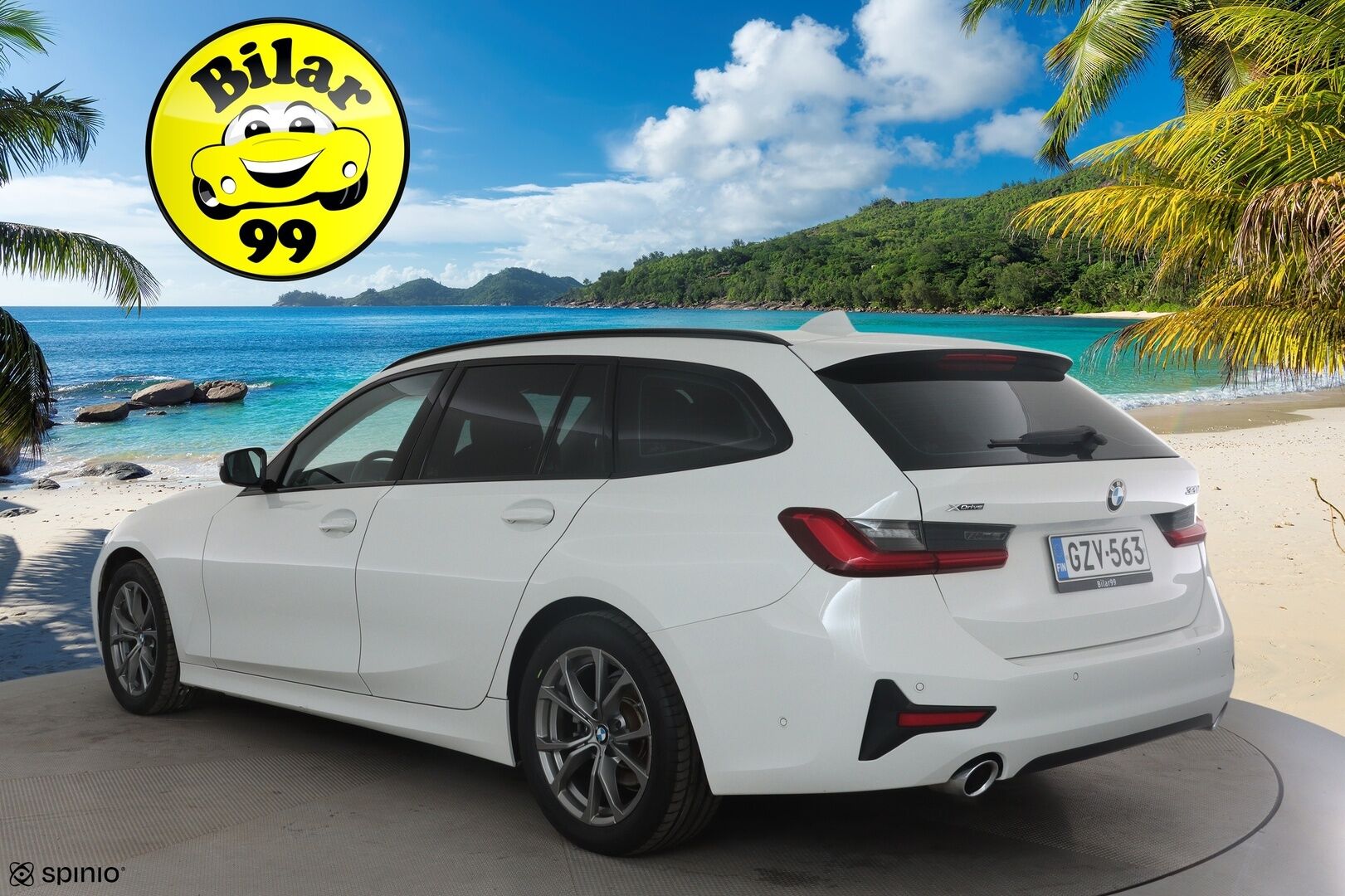 BMW 320 2021 G21 Touring 320d A xDrive Business Sport MHEV *Vakkari / Webasto / LED / Navi / Sporttipenkit / Sähköluukku* - Suomi-auto / Kahdet renkaat aluvanteilla