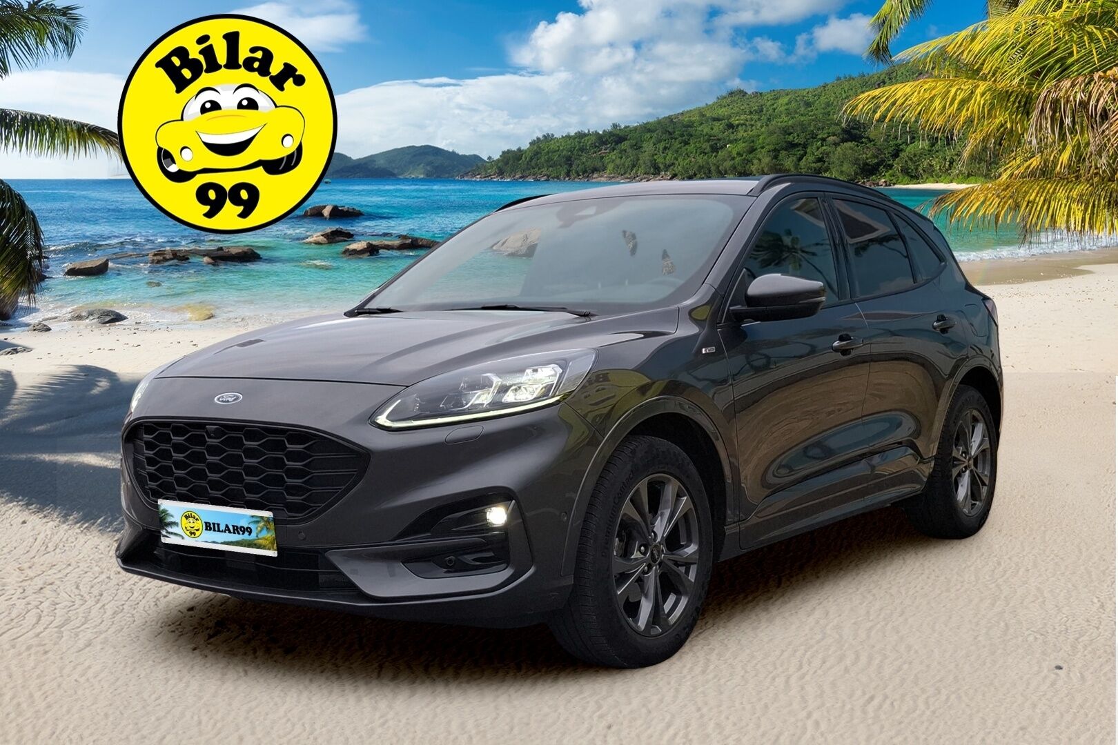 Ford Kuga 2021 2,5 Hybrid (HEV) 190hv CVT AWD ST-Line X 5-ovinen * 1-Om. / Suomi-auto / Huippuvarusteet / B&O-Hifit / 360-kamerat / ACC!* - Juuri katsastettu / Siisti yksilö / Vasta saapunut Tampereelle!