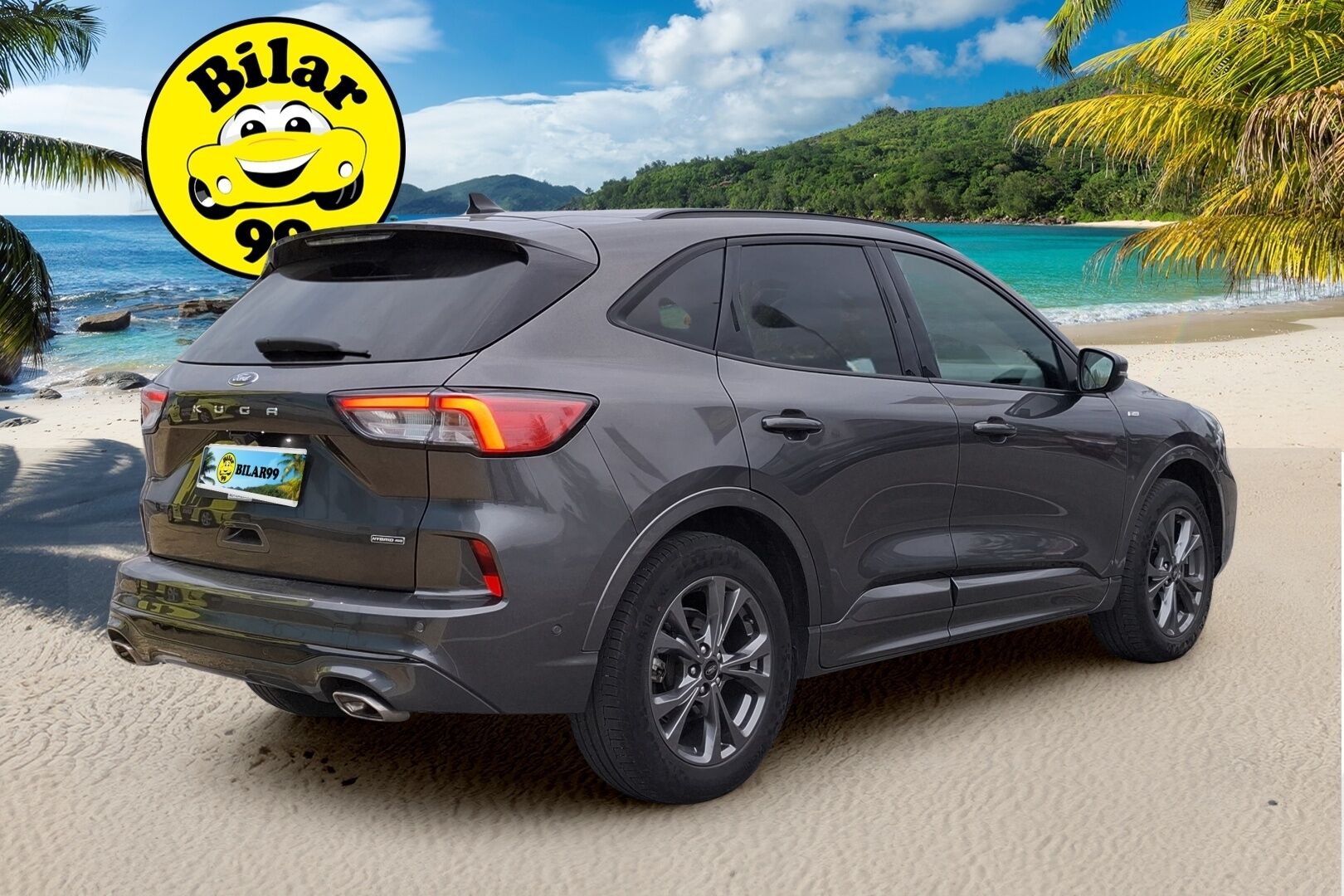 Ford Kuga 2021 2,5 Hybrid (HEV) 190hv CVT AWD ST-Line X 5-ovinen * 1-Om. / Suomi-auto / Huippuvarusteet / B&O-Hifit / 360-kamerat / ACC!* - Juuri katsastettu / Siisti yksilö / Vasta saapunut Tampereelle!