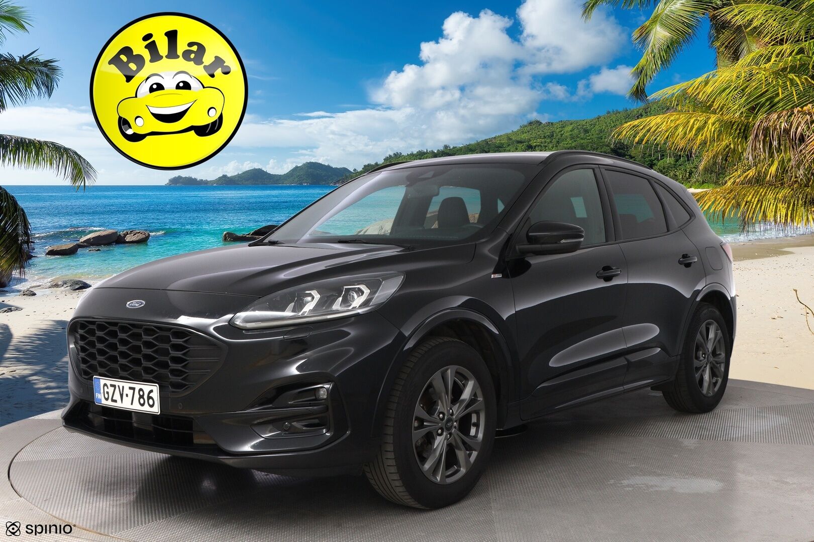 Ford Kuga 2021 2,5 Hybrid (HEV) 190hv CVT AWD ST-Line X 5-ovinen - Suomiauto | Bang&Olufsen | HUD | Peruutuskamera | Koukku |  Nahka-Alcantara | Lämm.tuulilasi | LED | Juuri saapunut!