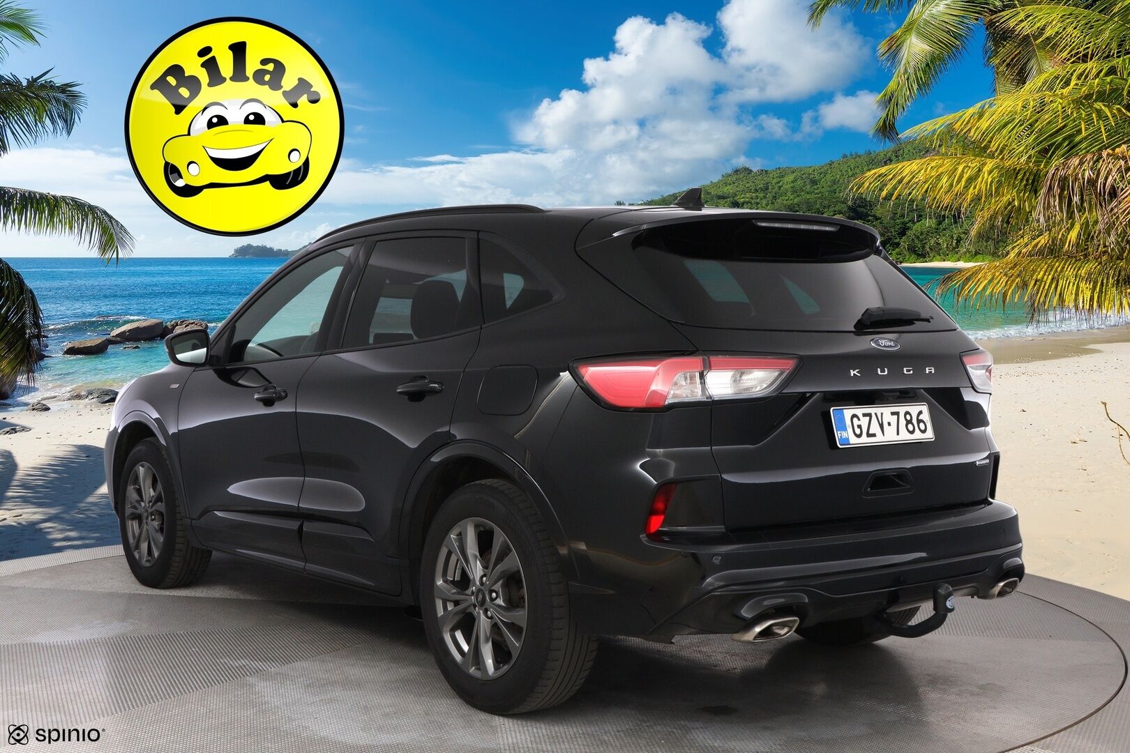 Ford Kuga 2021 2,5 Hybrid (HEV) 190hv CVT AWD ST-Line X 5-ovinen - Suomiauto | Bang&Olufsen | HUD | Peruutuskamera | Koukku |  Nahka-Alcantara | Lämm.tuulilasi | LED | Juuri saapunut!