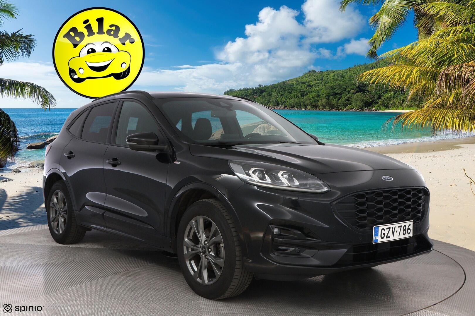 Ford Kuga 2021 2,5 Hybrid (HEV) 190hv CVT AWD ST-Line X 5-ovinen - Suomiauto | Bang&Olufsen | HUD | Peruutuskamera | Koukku |  Nahka-Alcantara | Lämm.tuulilasi | LED | Juuri saapunut!