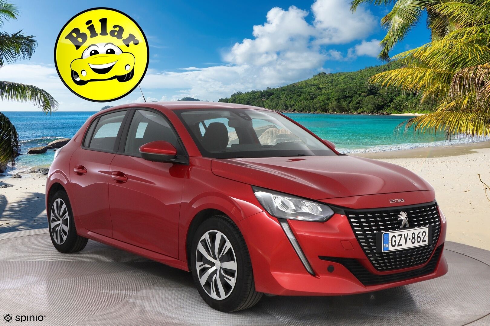 Peugeot 208 2021 Active PureTech 75 - * 1OM Suomiauto | Vakkari | LED | Lohko&Sisäpistoke | 2x Renkaat