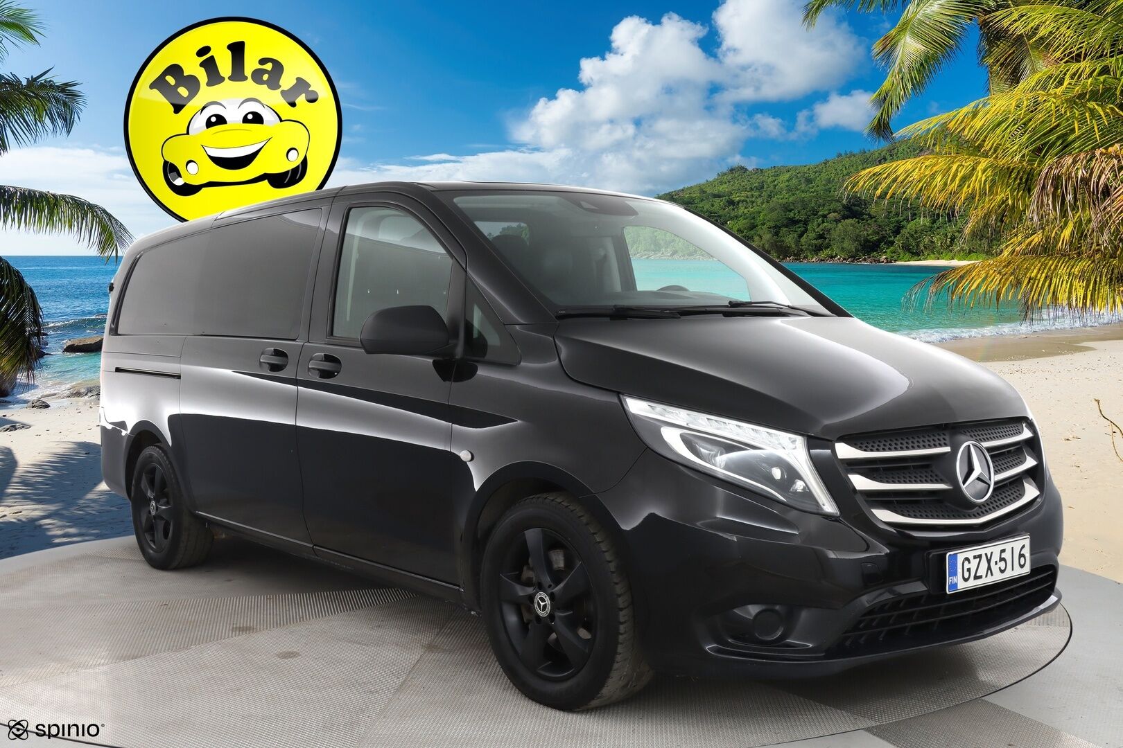 Mercedes-Benz Vito 2021 116CDI 4x4-3,05/32K keskipitkä A2 A 4MATIC Black Series - | Suomi-auto | ALV | Distronic+ | Webasto | P-kamera | Koukku | Nahkasisusta | Pariovet |