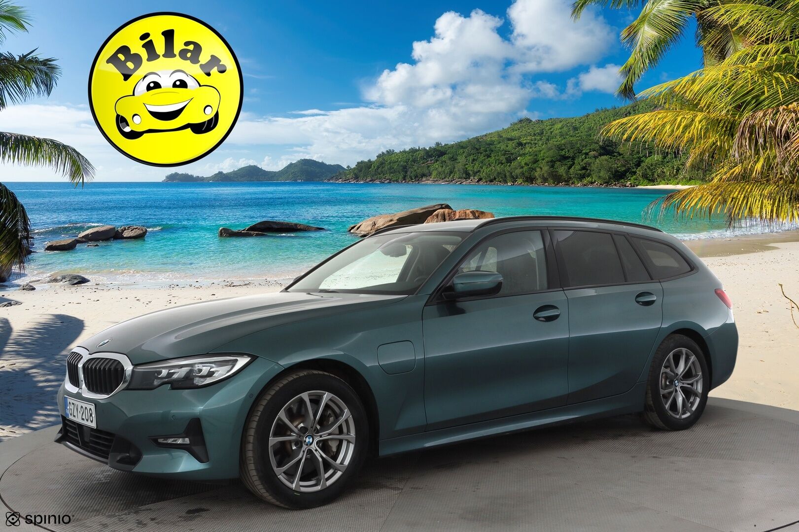 BMW 330 2021 G21 Touring 330e xDrive A Charged Edition Sport * ACC / Koukku / P.Kamera / Muistipenkki / Comfort Access / Navi / LED * - Suomi-auto / Kahdet renkaat aluvanteilla / Upeasti varusteltu yksilö ainutlaatuisella ulkovärillä!