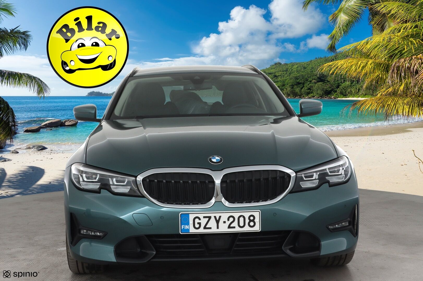 BMW 330 2021 G21 Touring 330e xDrive A Charged Edition Sport * ACC / Koukku / P.Kamera / Muistipenkki / Comfort Access / Navi / LED * - Suomi-auto / Kahdet renkaat aluvanteilla / Upeasti varusteltu yksilö ainutlaatuisella ulkovärillä!