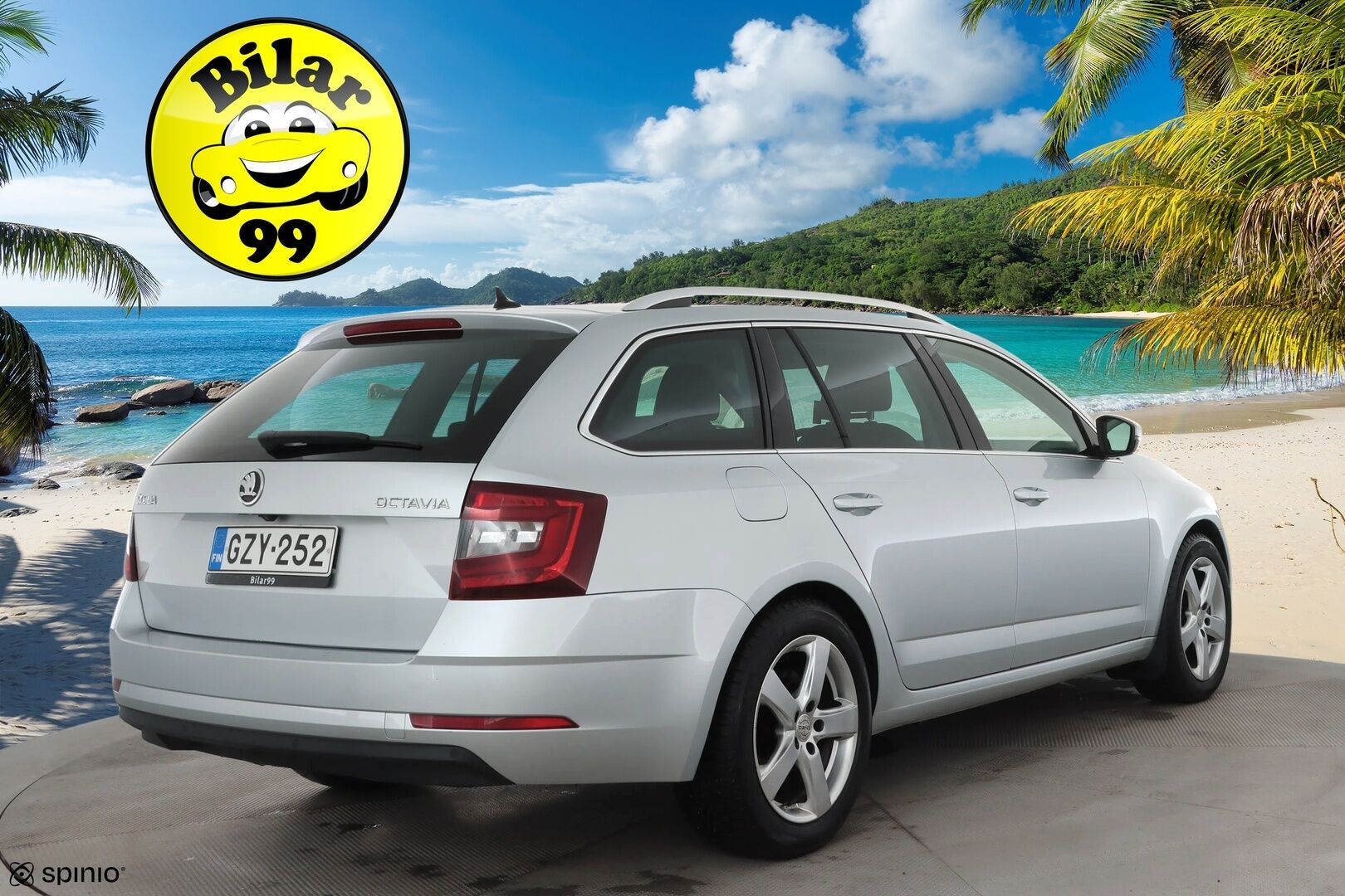 Skoda Octavia 2019 Combi 1,5 TSI Style DSG * ACC / P.kamera / Canton / Webasto / Navi / Digimittaristo / Koukku / Puolinahat / Ratinlämmitin * - Kahdet renkaat aluvanteilla