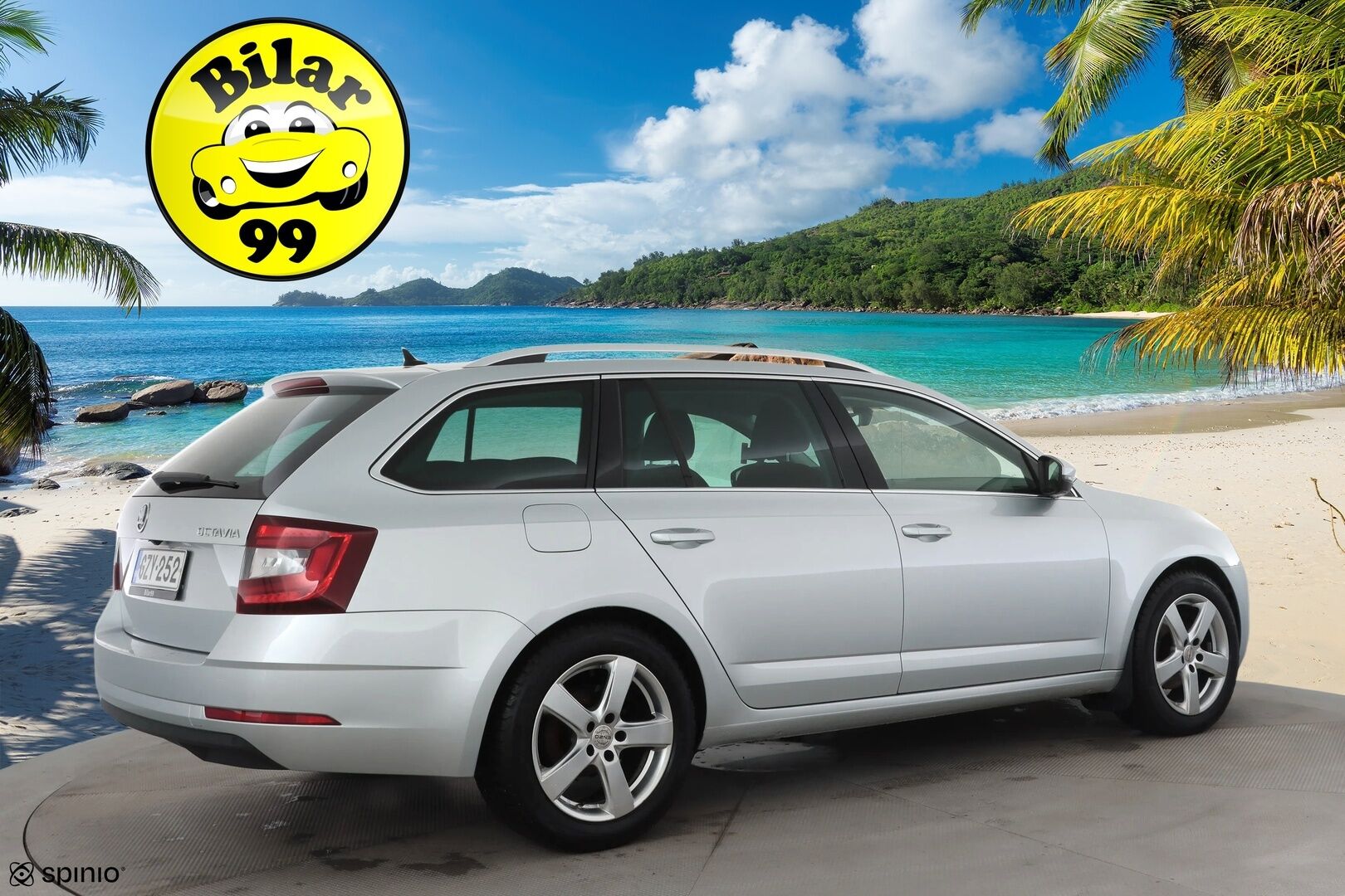 Skoda Octavia 2019 Combi 1,5 TSI Style DSG * ACC / P.kamera / Canton / Webasto / Navi / Digimittaristo / Koukku / Puolinahat / Ratinlämmitin * - Kahdet renkaat aluvanteilla