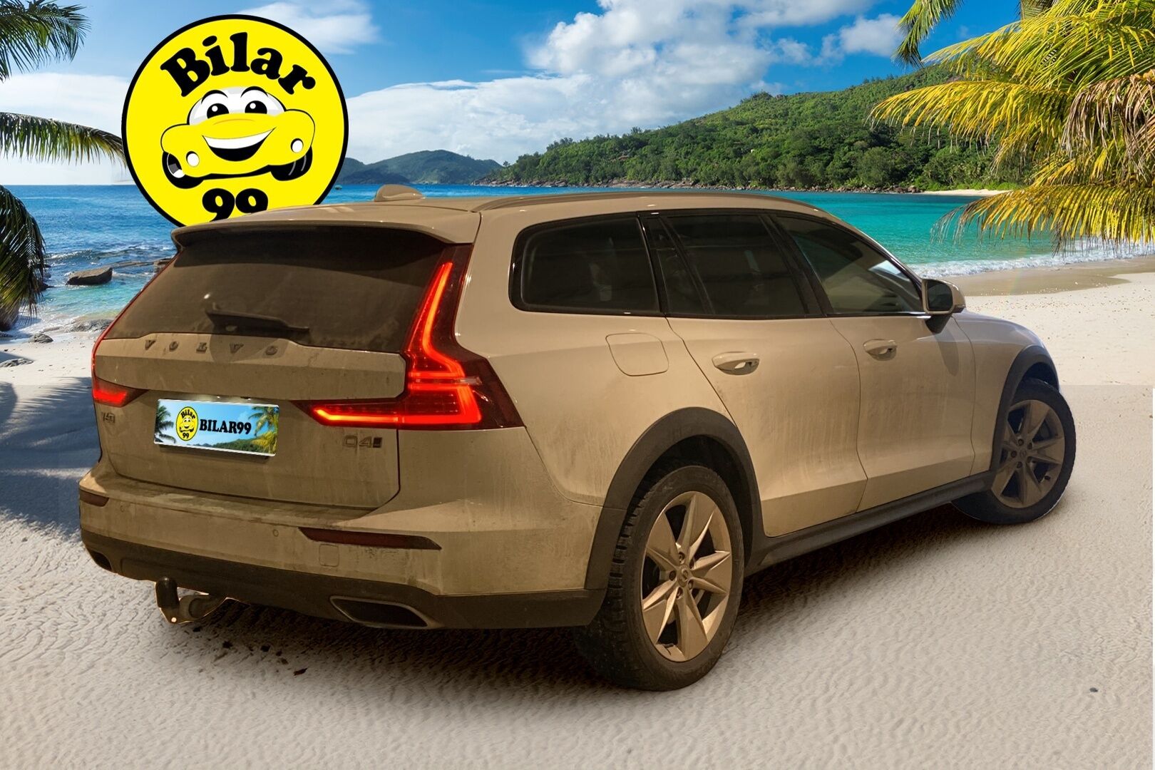 Volvo V60 Cross Country 2019 D4 AWD Autom *Webasto / ACC / Pilot Assist / Koukku / P.Kamera / Harman/Kardon / Puolinahat* - Jakohihna vaihdettu / Ratinlämmitin / Taittuva koukku - HULLU BLACKWEEK KORKOTARJOUS 2,49%