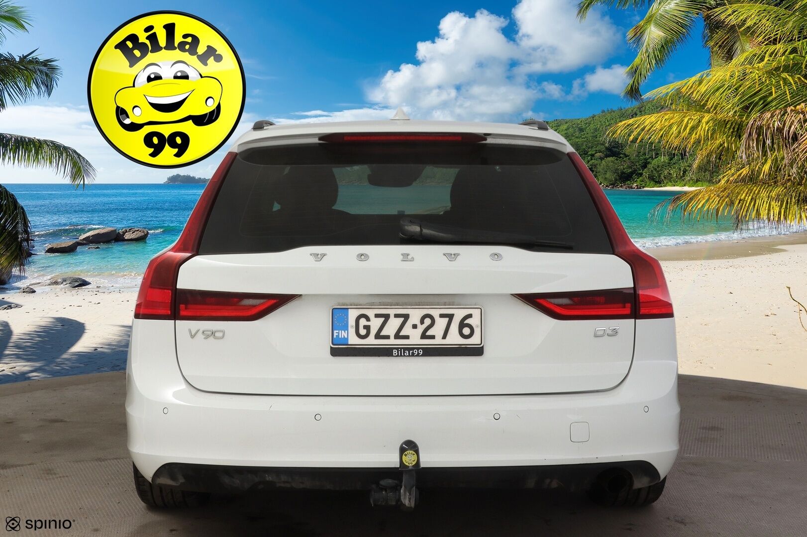 Volvo V90 2017 D3 Business YritysOutlet - Myydään vain yrityksille * Pilot Assist / Webasto / Vetokoukku / Ratin lämmitys * - 2x renkaat / Hihna vaihdettu 350tkm kohdalla / Ei AdBlueta!