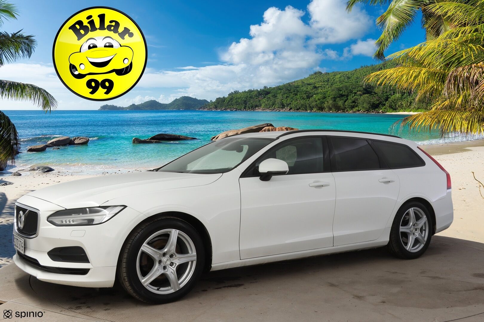 Volvo V90 2017 D3 Business YritysOutlet - Myydään vain yrityksille * Pilot Assist / Webasto / Vetokoukku / Ratin lämmitys * - 2x renkaat / Hihna vaihdettu 350tkm kohdalla / Ei AdBlueta!