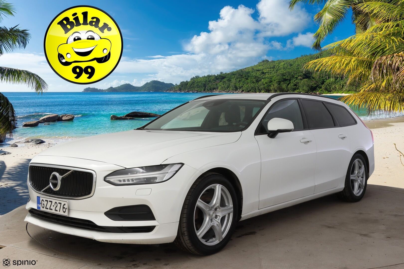 Volvo V90 2017 D3 Business YritysOutlet - Myydään vain yrityksille * Pilot Assist / Webasto / Vetokoukku / Ratin lämmitys * - 2x renkaat / Hihna vaihdettu 350tkm kohdalla / Ei AdBlueta!