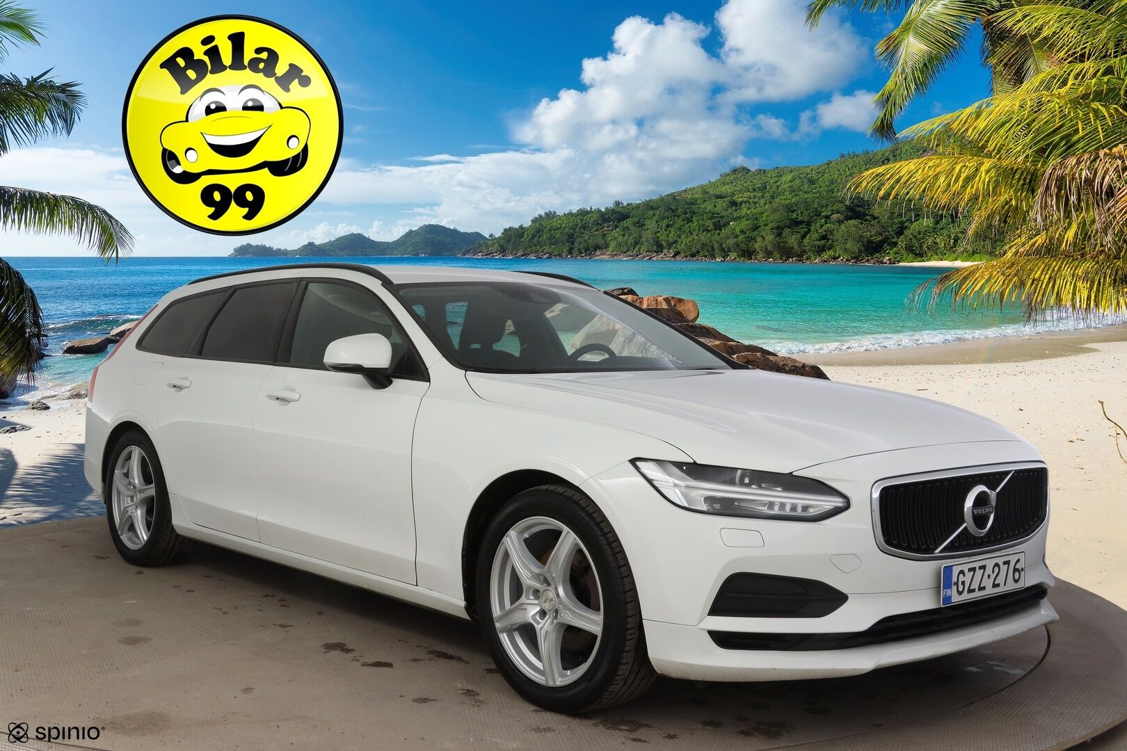 Volvo V90 2017 D3 Business YritysOutlet - Myydään vain yrityksille * Pilot Assist / Webasto / Vetokoukku / Ratin lämmitys * - 2x renkaat / Hihna vaihdettu 350tkm kohdalla / Ei AdBlueta!
