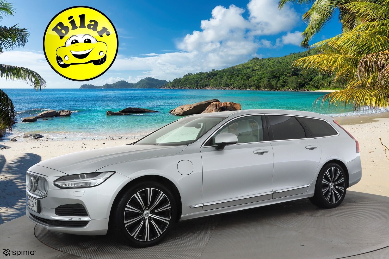Volvo V90 2021 T6 TwE AWD Business Inscription aut - | ACC | Webasto | Koukku | H&K | Full-LED | Muistipenkit | BLIS | P.Kamera | Navi | Sporttinahat | Keyless | Ratinlämmitin | Suomi-auto | Kahdet renkaat aluvanteilla | Merkkihuollettu | 