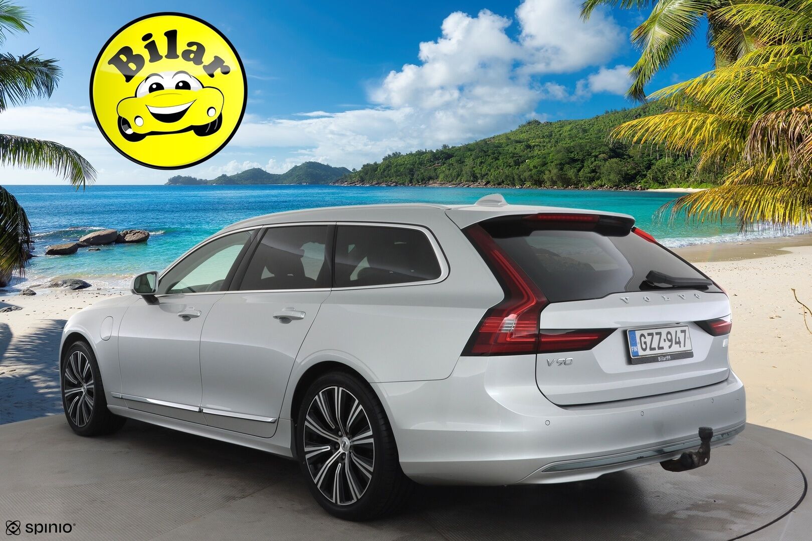 Volvo V90 2021 T6 TwE AWD Business Inscription aut - | ACC | Webasto | Koukku | H&K | Full-LED | Muistipenkit | BLIS | P.Kamera | Navi | Sporttinahat | Keyless | Ratinlämmitin | Suomi-auto | Kahdet renkaat aluvanteilla | Merkkihuollettu | 