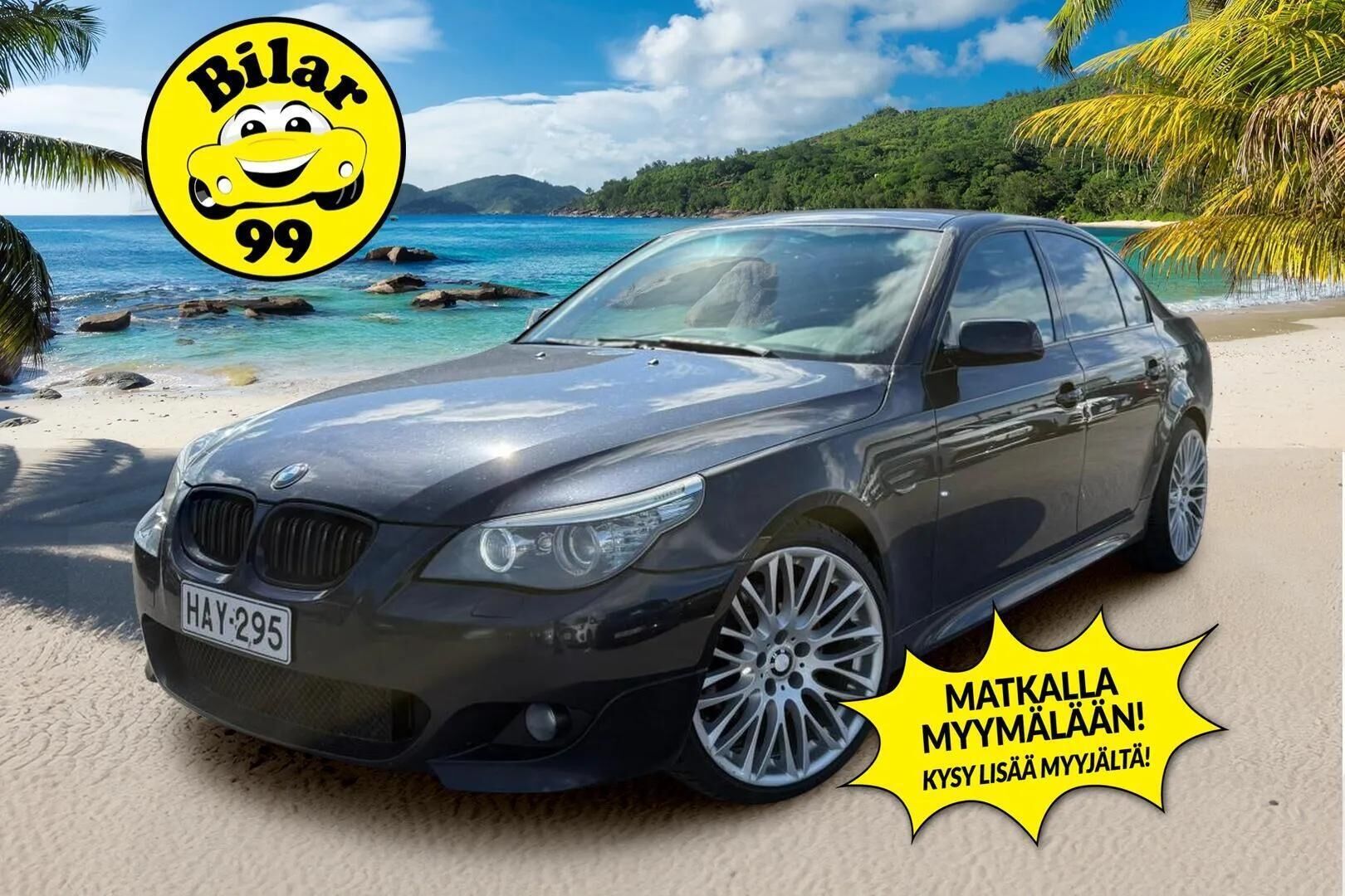 BMW 530 2008 E60 M Sport | YritysOutlet - Myydään vain yrityksille | - | Webasto | 8HP Vaihteisto | Vakkari | Suomi-auto | Hyvät huollot! | Koukku | Prof. Hifi | Comf. Istuimet | Nahat | 2x renkaat&vanteet | Adaptive Xenon | LCI |