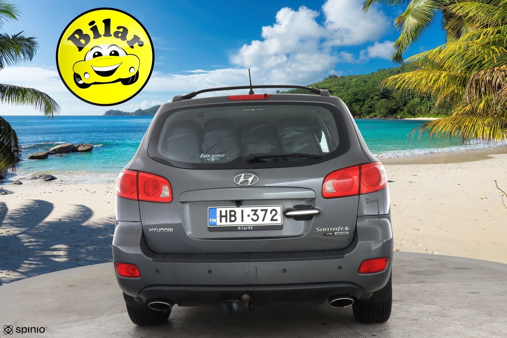 Hyundai Santa Fe 2007 2,7 V6 4wd GLS 5-P Aut. - ** YritysOutlet - Myydään vain yrityksille ** | Vakkari | V6 | Varmatoiminen bensa |