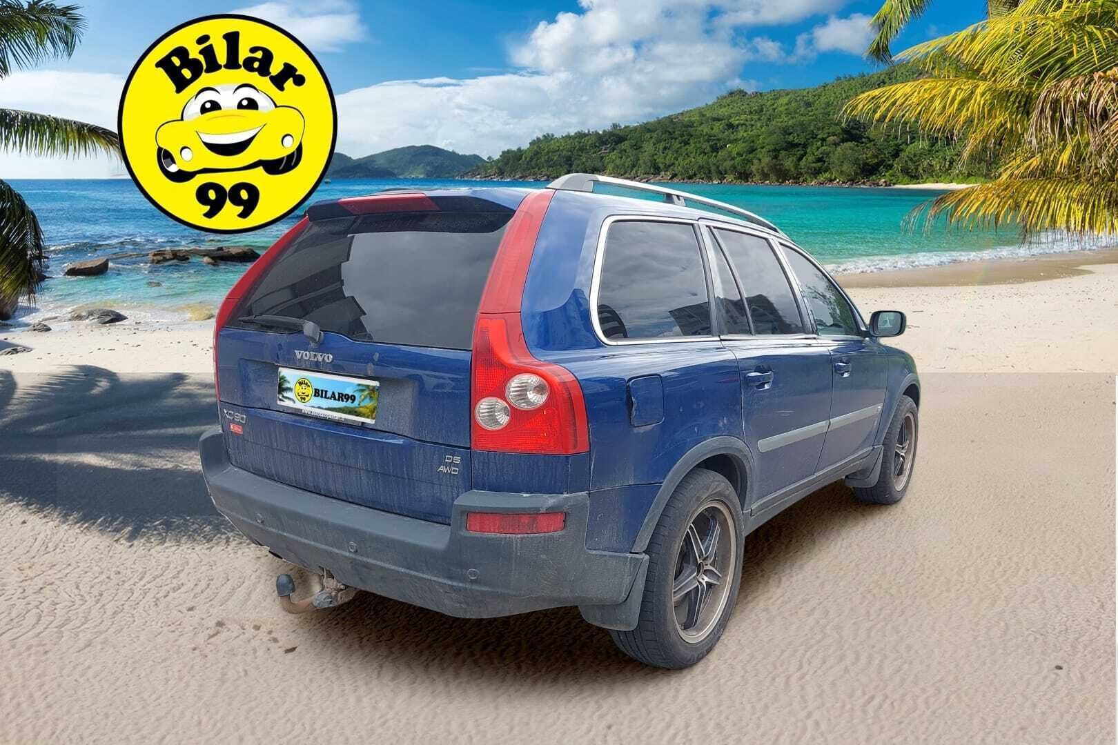 Volvo XC90 2006 2.4 D5 AWD Ocean Race - YritysOutlet - Myydään vain yrityksille - *Suomi-auto | Sähkösäätöiset nahkapenkit, josta kuljettajan muistilla | Todella kattavasti huollettu sekä korjattu | Lisävalo | 2x Renkaat & Vanteet | Kansiremontti tehty*