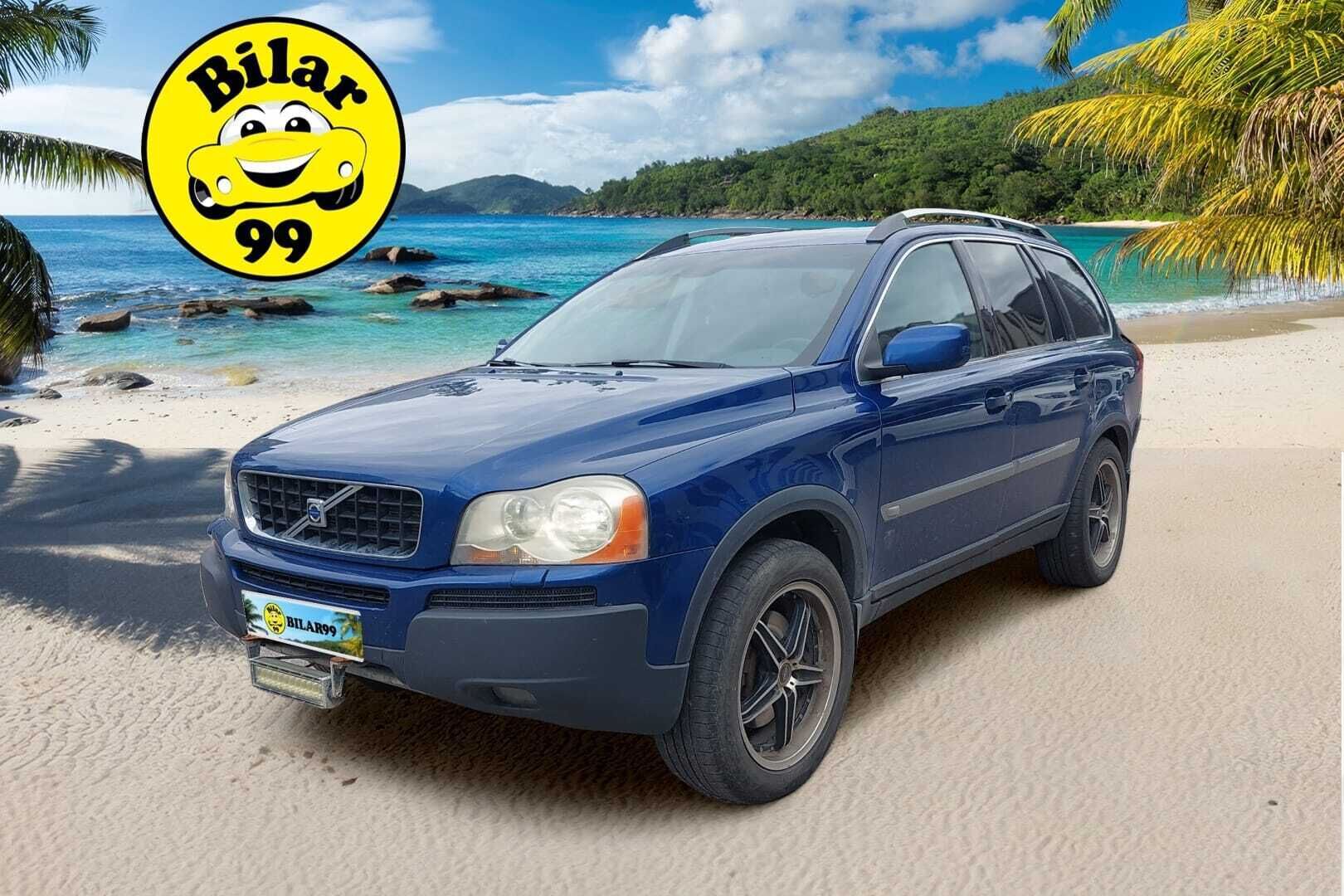 Volvo XC90 2006 2.4 D5 AWD Ocean Race - YritysOutlet - Myydään vain yrityksille - *Suomi-auto | Sähkösäätöiset nahkapenkit, josta kuljettajan muistilla | Todella kattavasti huollettu sekä korjattu | Lisävalo | 2x Renkaat & Vanteet | Kansiremontti tehty*