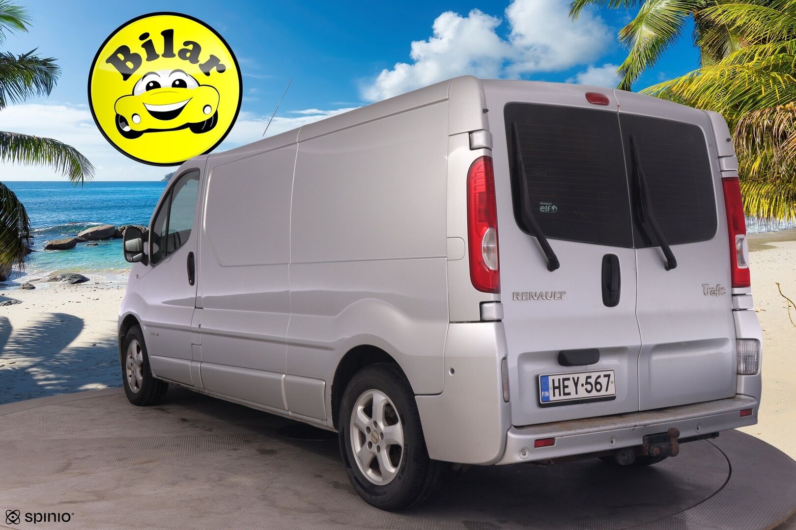 Renault Trafic 2009 TRAFIC FOURGON Umpikorinen - Myydään Huutokaupat.com - | Webasto | Koukku | Ilmastointi | Kahdet Asialliset Renkaat |