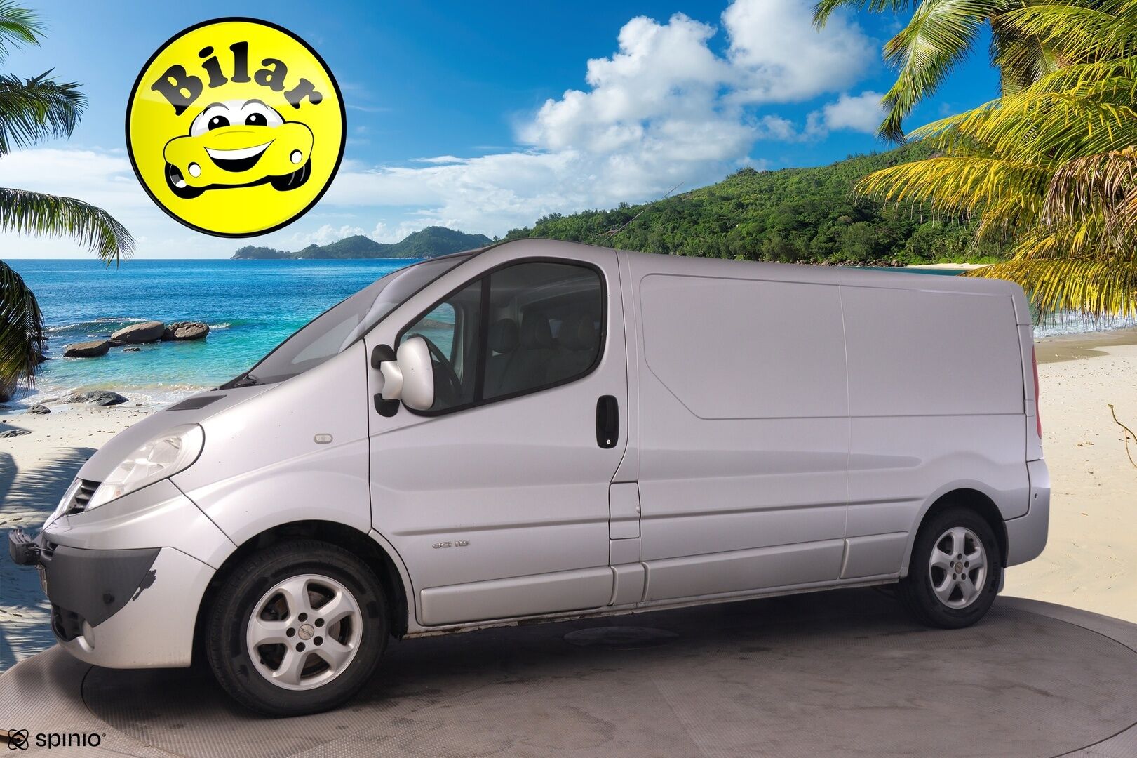 Renault Trafic 2009 TRAFIC FOURGON Umpikorinen - Myydään Huutokaupat.com - | Webasto | Koukku | Ilmastointi | Kahdet Asialliset Renkaat |
