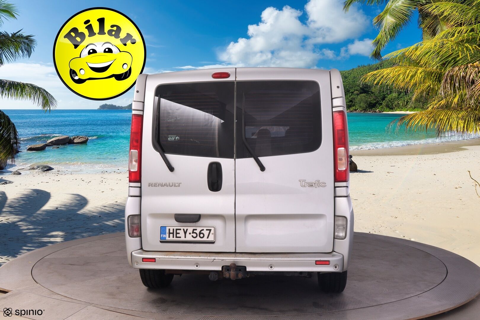 Renault Trafic 2009 TRAFIC FOURGON Umpikorinen - Myydään Huutokaupat.com - | Webasto | Koukku | Ilmastointi | Kahdet Asialliset Renkaat |