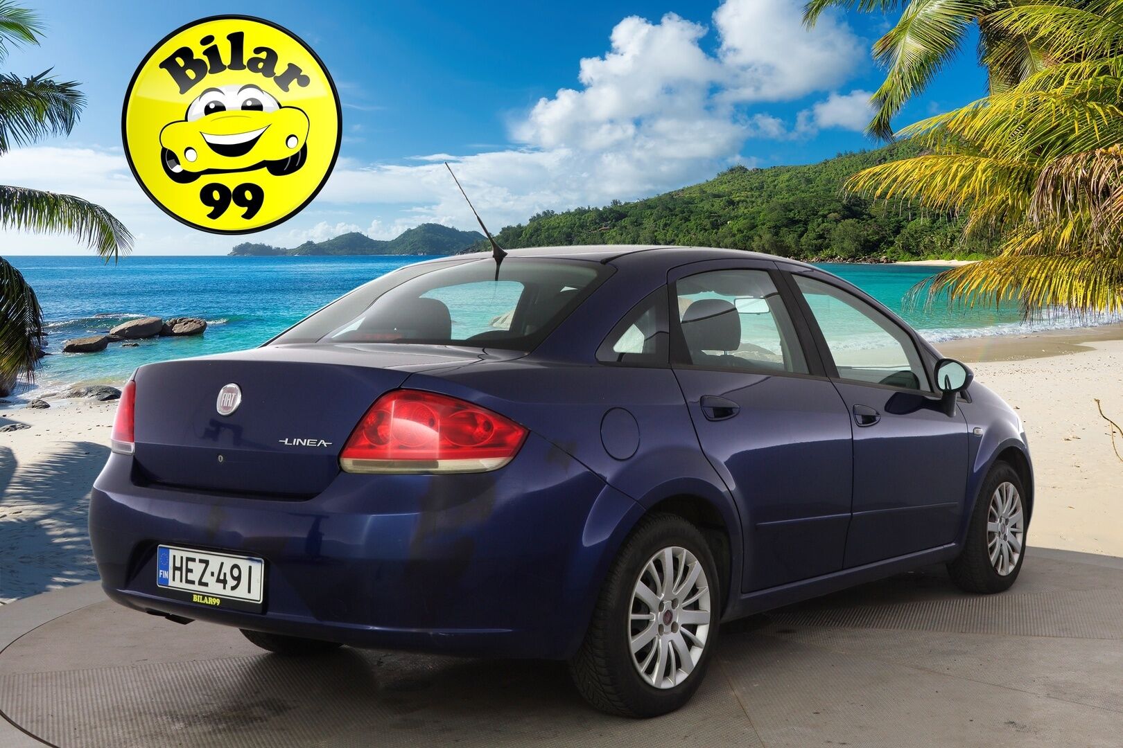 Fiat Linea 2009 1,4 sedan - YritysOutlet - Myydään vain yrityksille - *Suomi-auto / 2-omisteinen / Lohkolämmitin / 2x Renkaat & Vanteet*