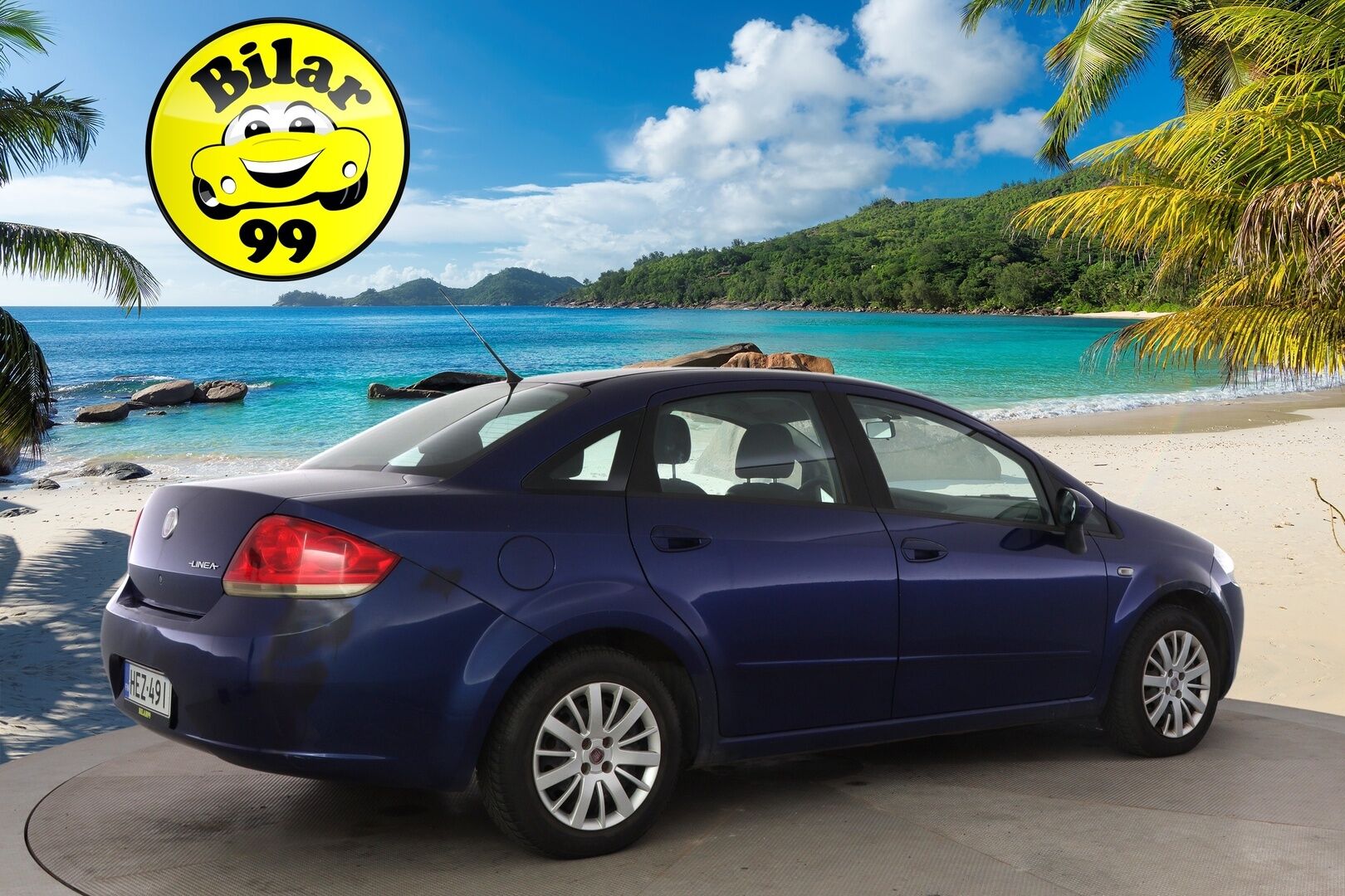 Fiat Linea 2009 1,4 sedan - YritysOutlet - Myydään vain yrityksille - *Suomi-auto / 2-omisteinen / Lohkolämmitin / 2x Renkaat & Vanteet*