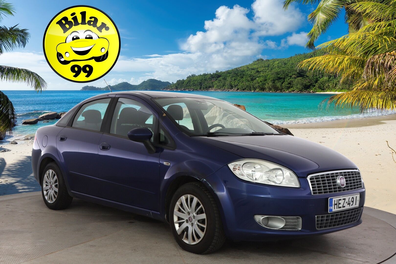 Fiat Linea 2009 1,4 sedan - YritysOutlet - Myydään vain yrityksille - *Suomi-auto / 2-omisteinen / Lohkolämmitin / 2x Renkaat & Vanteet*