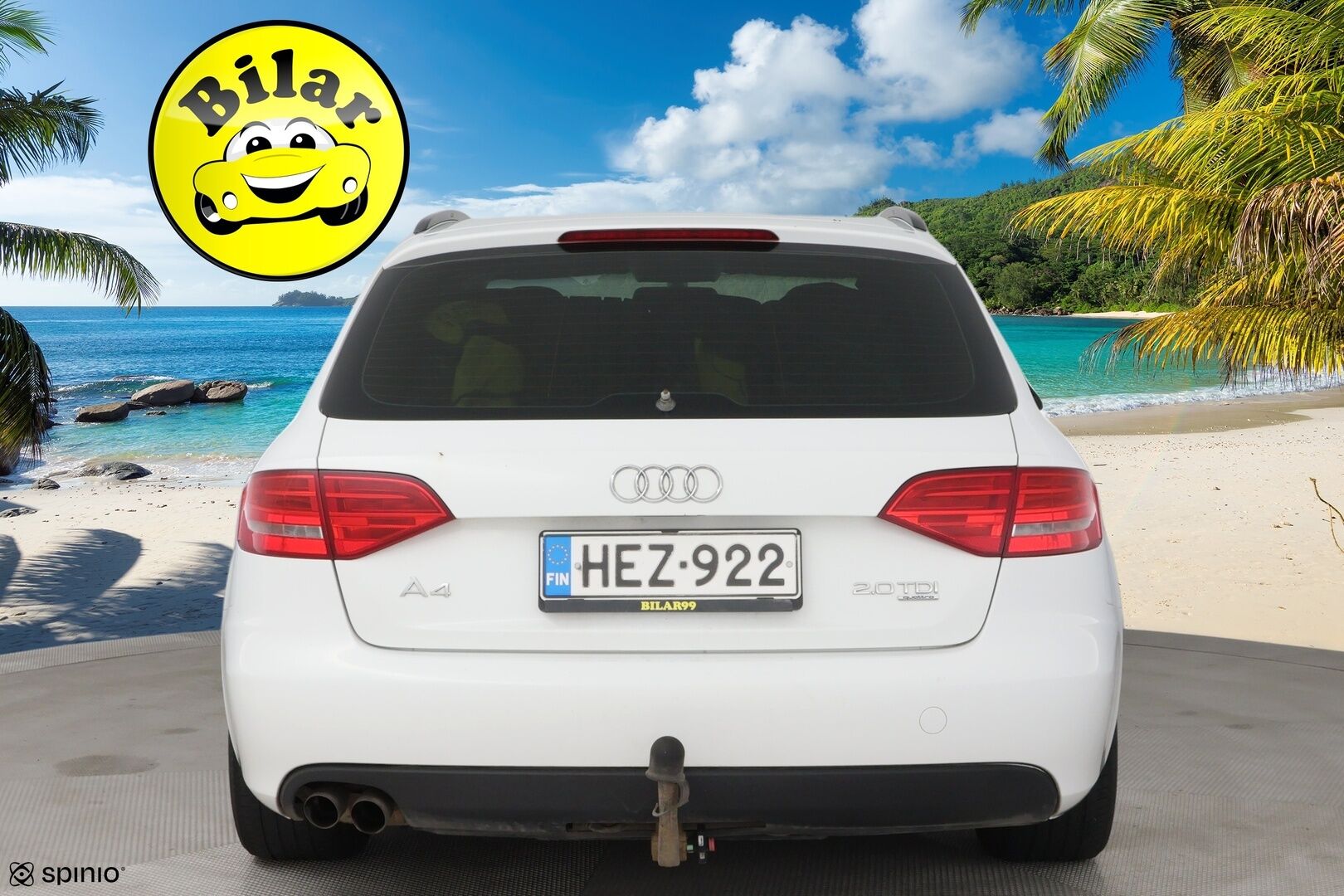 Audi A4 2009 Avant 2,0 TDI (DPF) 125 kW quattro Business - Myydään Huutokaupat.com:issa