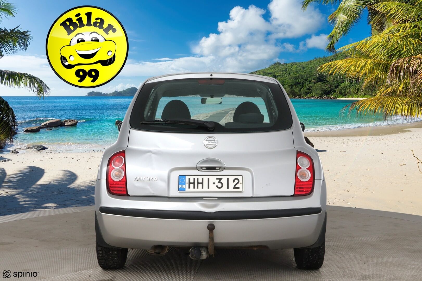 Nissan Micra 2007 4D MICRA HATCHBACK 1.2-FBAK12/243 / Suomi auto / Vetokoukku / lohkolämmitin / YritysOutlet - Myydään vain yrityksille - * Tämä auto myydään YritysOutlet -valikoimasta vain yritykselle