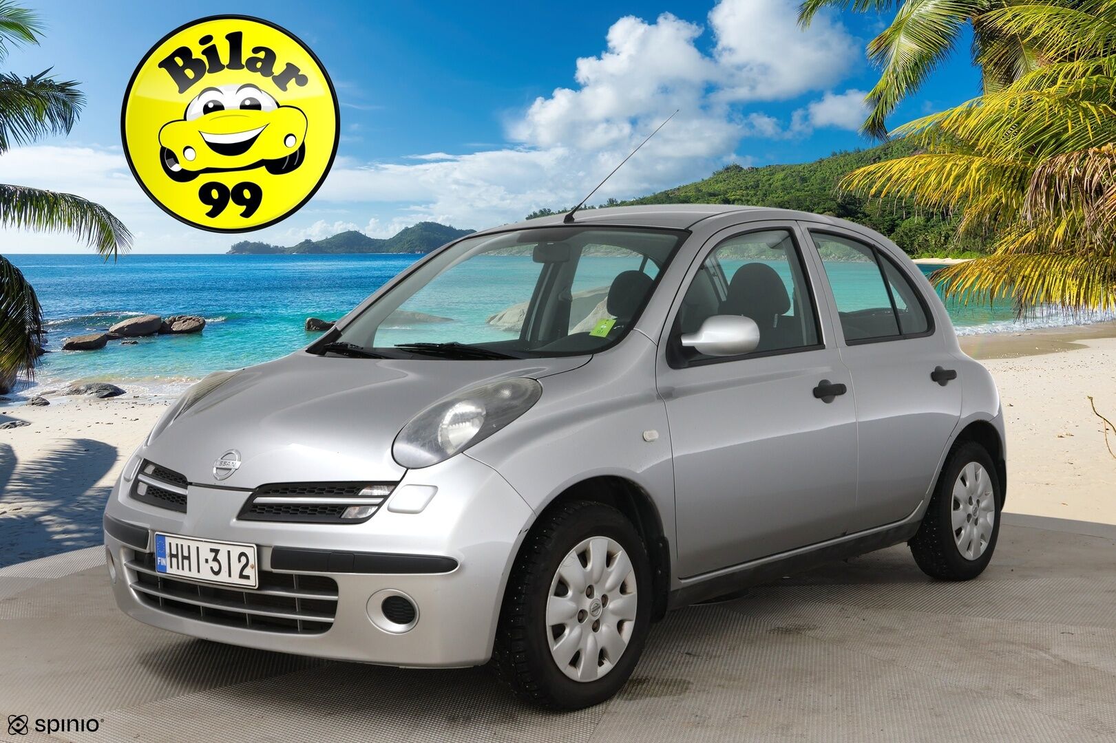 Nissan Micra 2007 4D MICRA HATCHBACK 1.2-FBAK12/243 / Suomi auto / Vetokoukku / lohkolämmitin / YritysOutlet - Myydään vain yrityksille - * Tämä auto myydään YritysOutlet -valikoimasta vain yritykselle