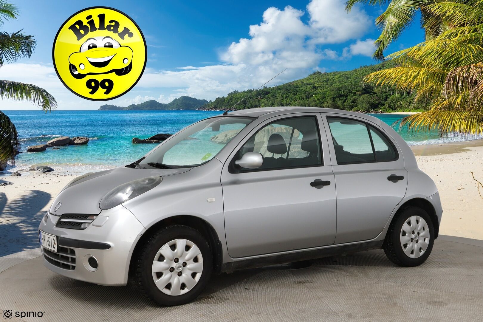 Nissan Micra 2007 4D MICRA HATCHBACK 1.2-FBAK12/243 / Suomi auto / Vetokoukku / lohkolämmitin / YritysOutlet - Myydään vain yrityksille - * Tämä auto myydään YritysOutlet -valikoimasta vain yritykselle