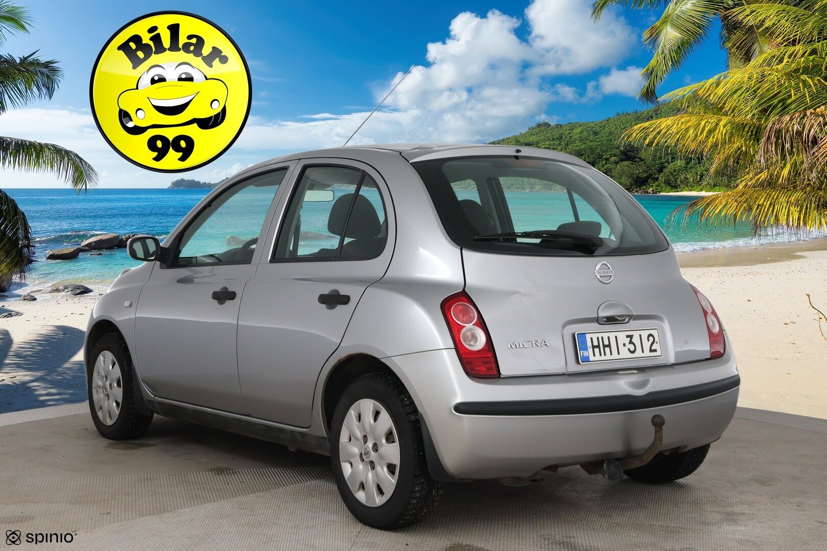 Nissan Micra 2007 4D MICRA HATCHBACK 1.2-FBAK12/243 / Suomi auto / Vetokoukku / lohkolämmitin / YritysOutlet - Myydään vain yrityksille - * Tämä auto myydään YritysOutlet -valikoimasta vain yritykselle