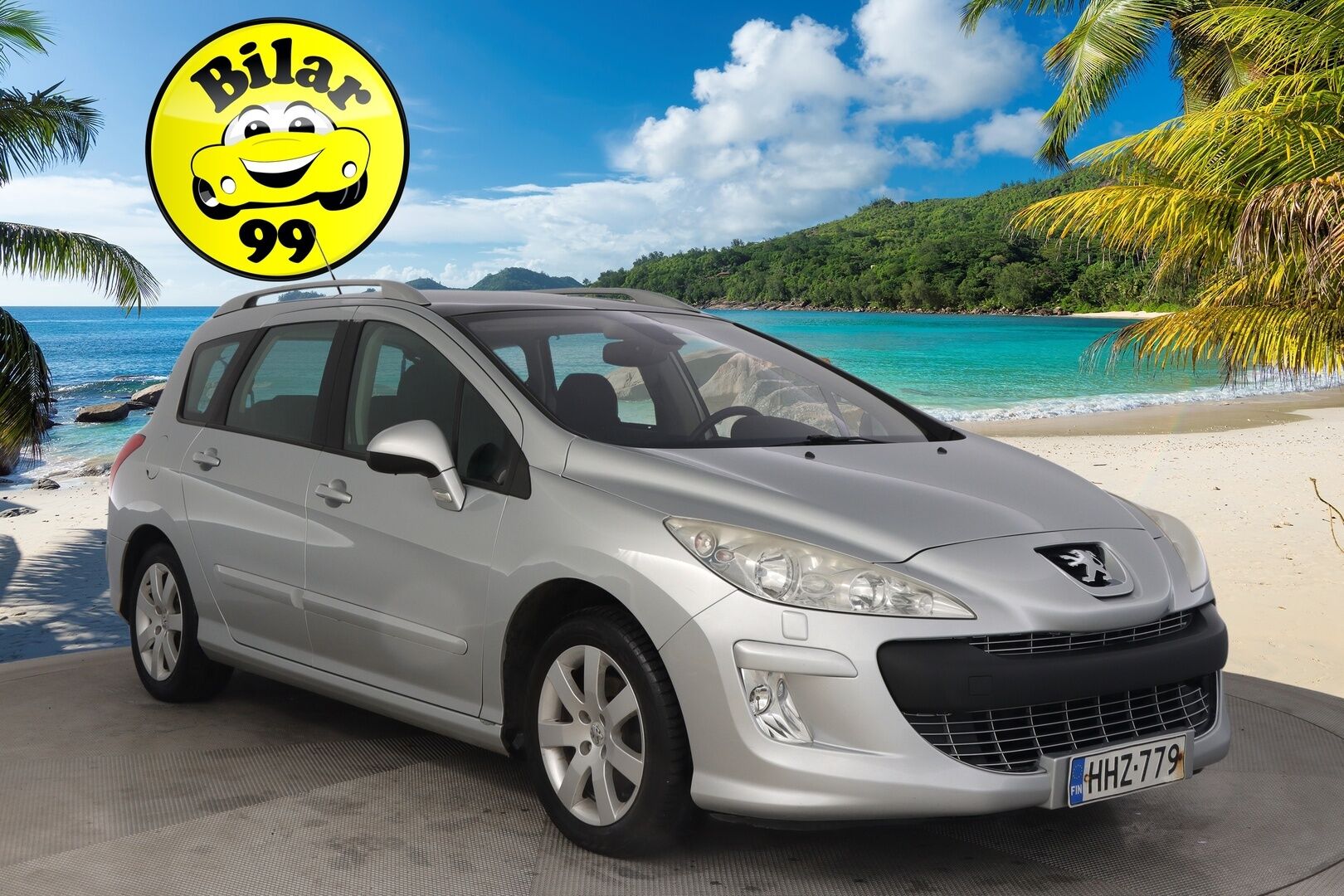 Peugeot 308 2009 SW Premium Plus HDi 110 FAP *Lasikatto / Lohko + sisäp. / Koukku / 2x Alut / Suomi-auto* - *Katsastettu 15.8.2025!*