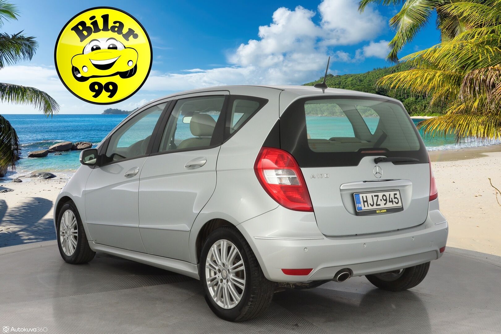 Mercedes-Benz A 2009 170 5D A   *Suomi-Auto* / Vakkari / Tutkat / Puolinahkapenkit / Bluetooth / - Todella upea mersu! 