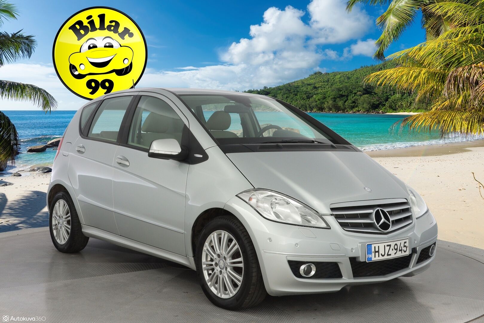 Mercedes-Benz A 2009 170 5D A   *Suomi-Auto* / Vakkari / Tutkat / Puolinahkapenkit / Bluetooth / - Todella upea mersu! 