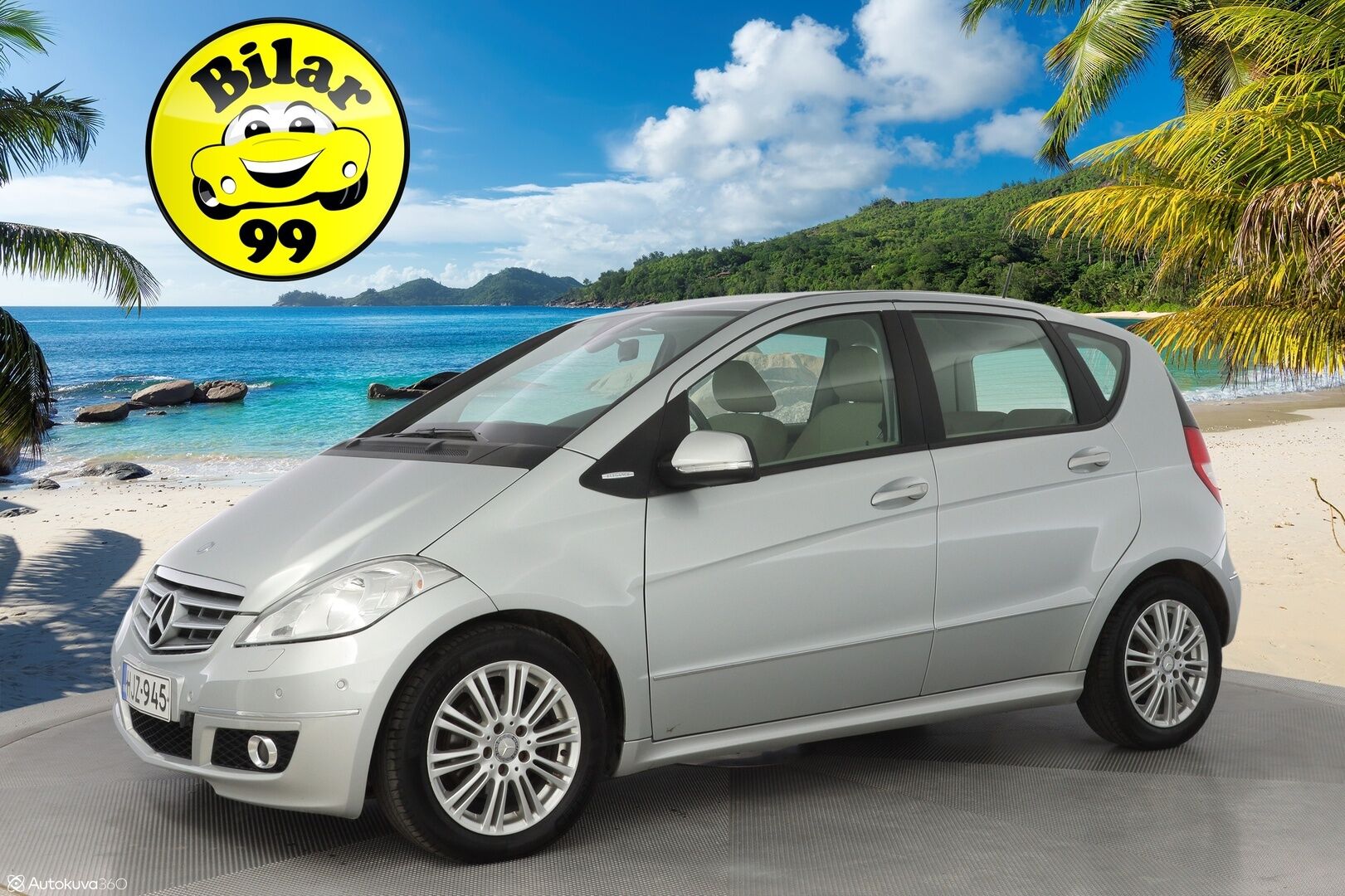 Mercedes-Benz A 2009 170 5D A   *Suomi-Auto* / Vakkari / Tutkat / Puolinahkapenkit / Bluetooth / - Todella upea mersu! 