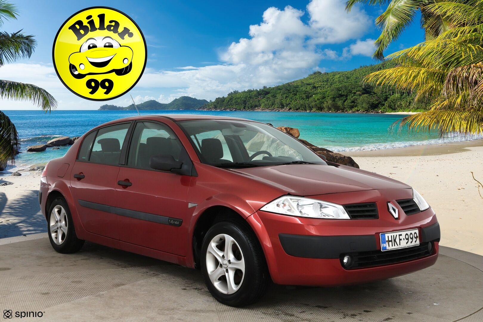 Renault Megane 2005 4D MEGANE SEDAN 1.6 16V-LM0C0H/269 / - YritysOutlet - Myydään vain yrityksille - - YritysOutlet - Myydään vain yrityksille