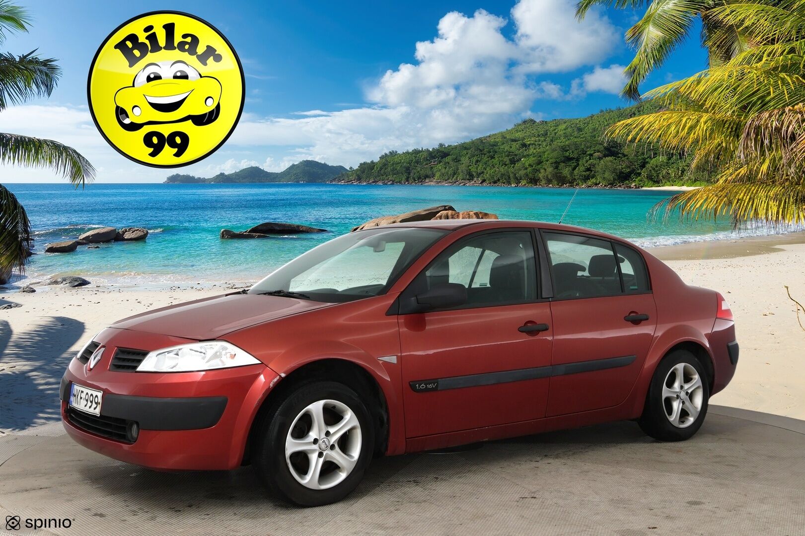 Renault Megane 2005 4D MEGANE SEDAN 1.6 16V-LM0C0H/269 / - YritysOutlet - Myydään vain yrityksille - - YritysOutlet - Myydään vain yrityksille